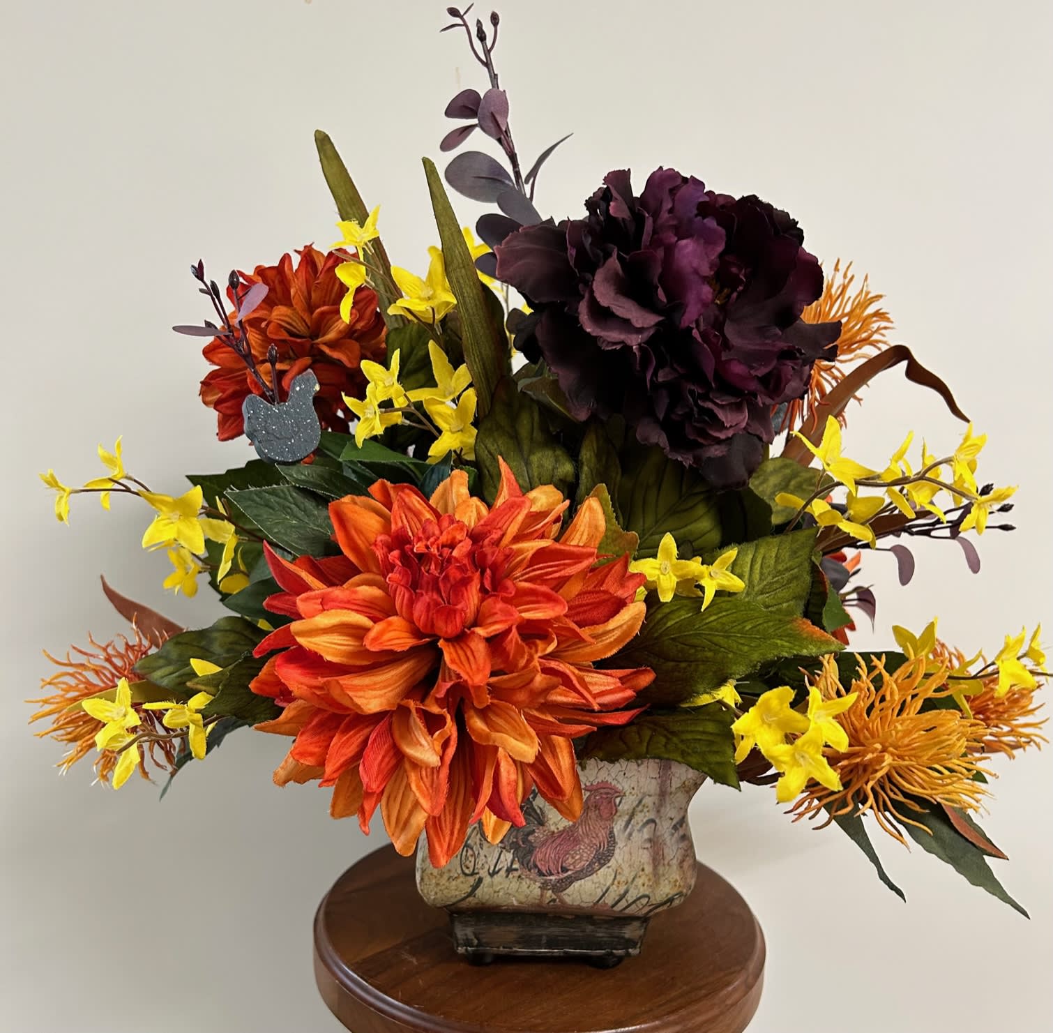 Silk091523 - Fall Silk All-around Arrangement