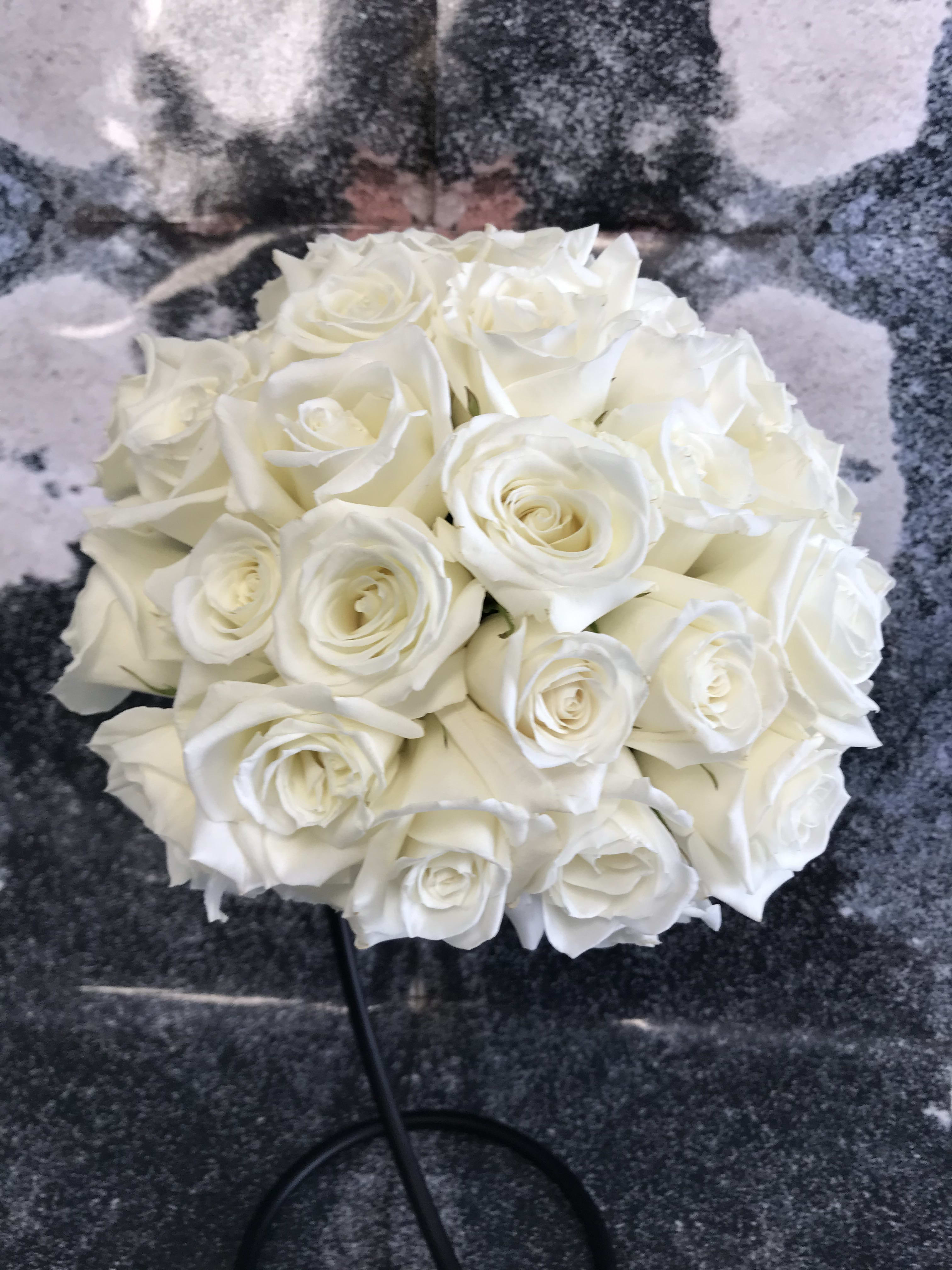 White rose cheap bridal shop