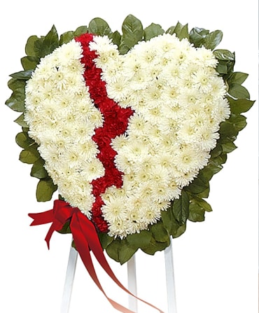 Broken Heart Standing Spray CTT 24-11 - Broken Heart Standing Spray