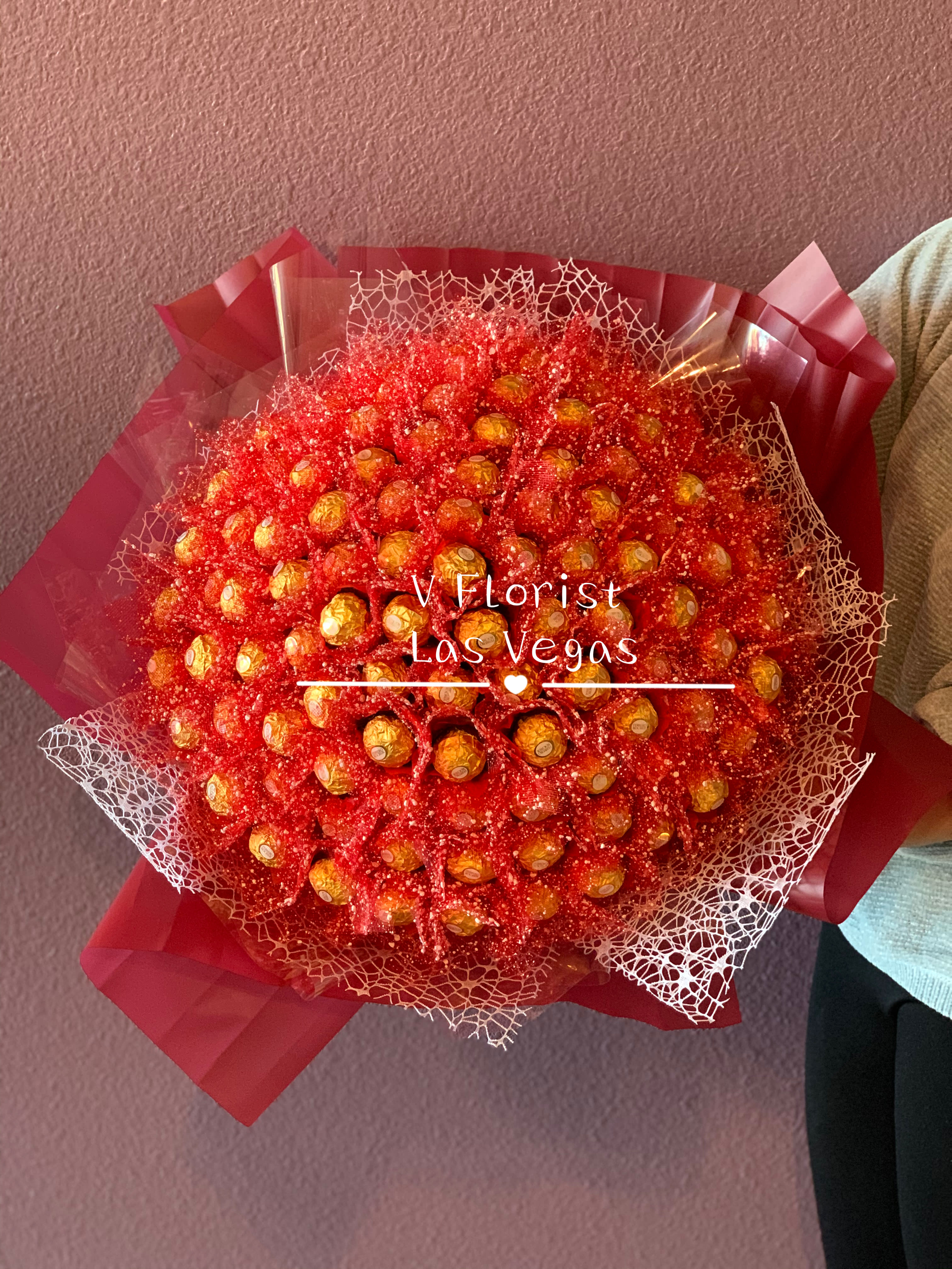 Valentines 2025 chocolate bouquet