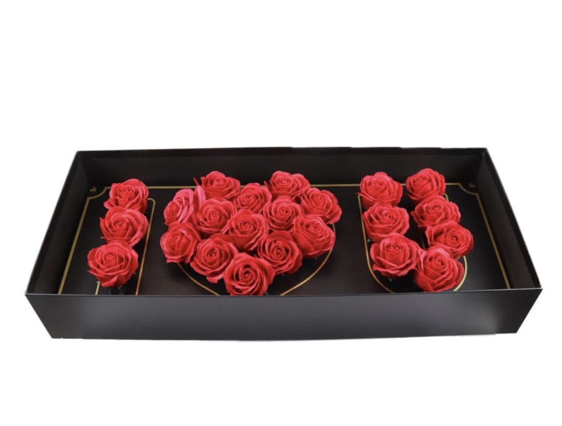 I Love You Fresh Roses Box