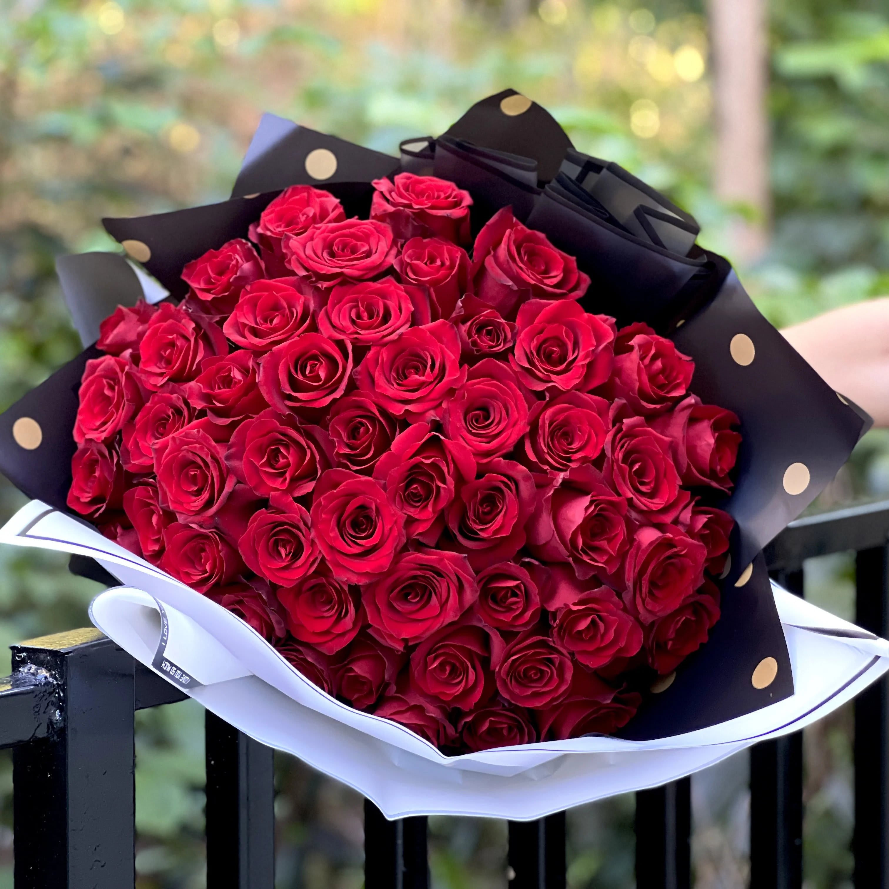 Ribbon Rose Bouquet 