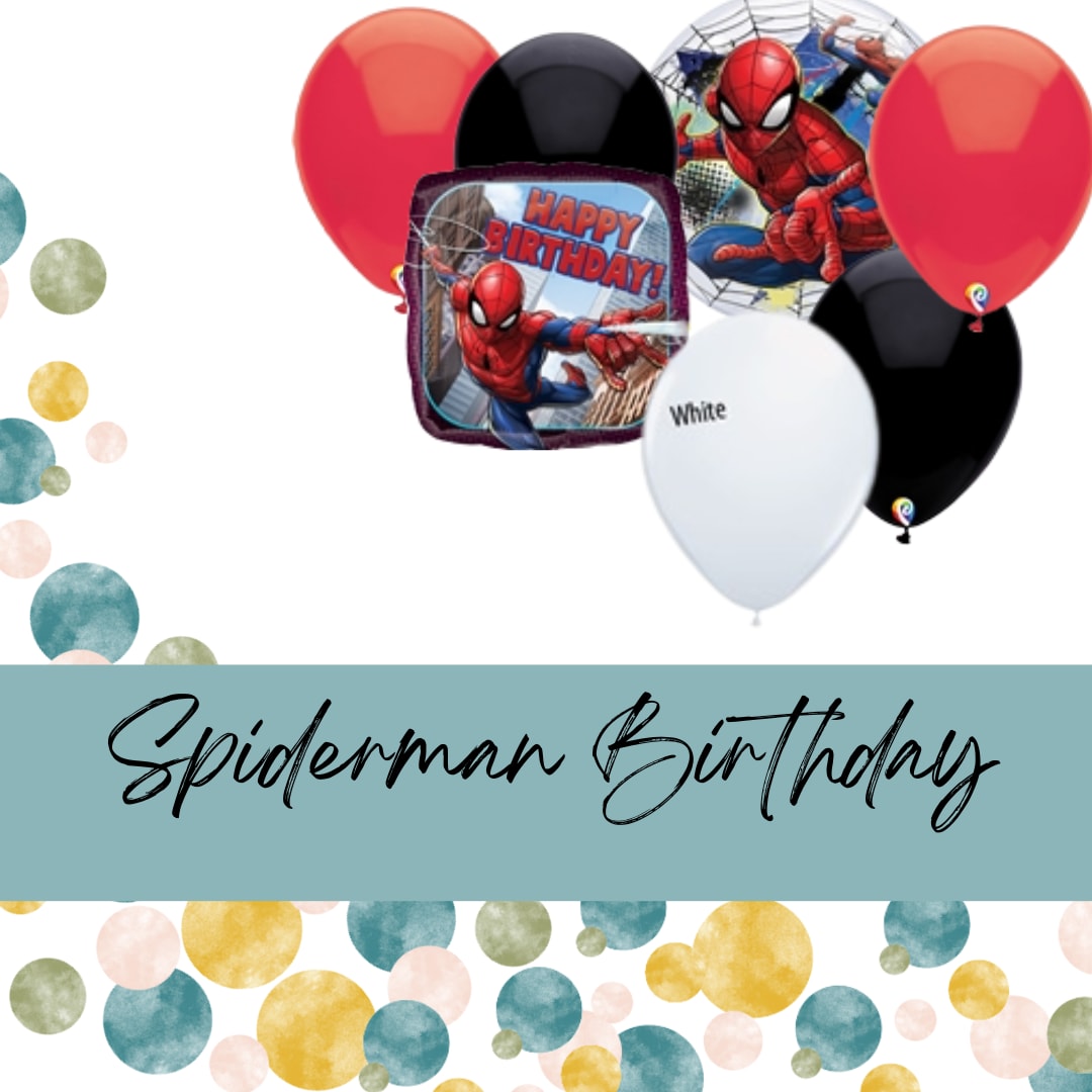 Balloons spiderman deals