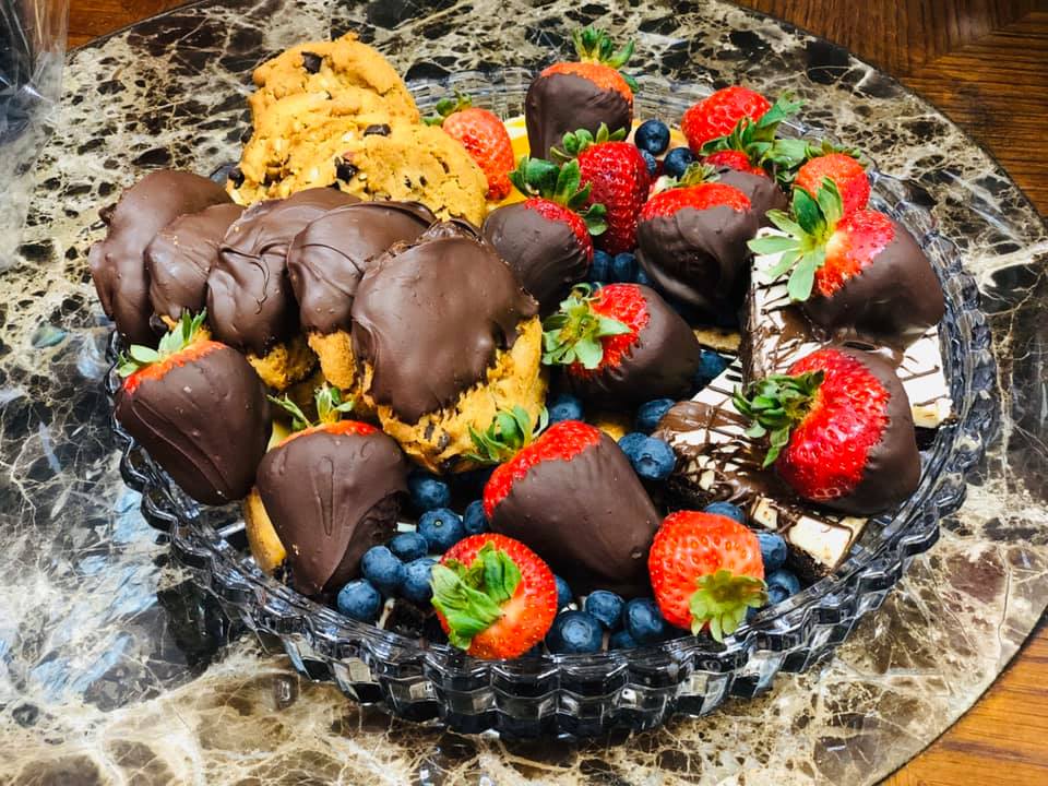 Date Night In - Our Date Night in Box is perfect for the sweets lover in your life! With dark and milk chocolate coating succulent strawberries arranged beautifully with cookies and other treats, what more could they want? These delicious chocolate-covered strawberries are best enjoyed with champagne and flower gifts from our extensive selection.