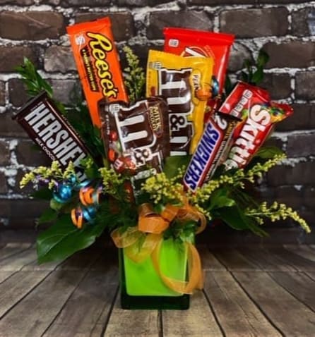Candy bouquet delivery top