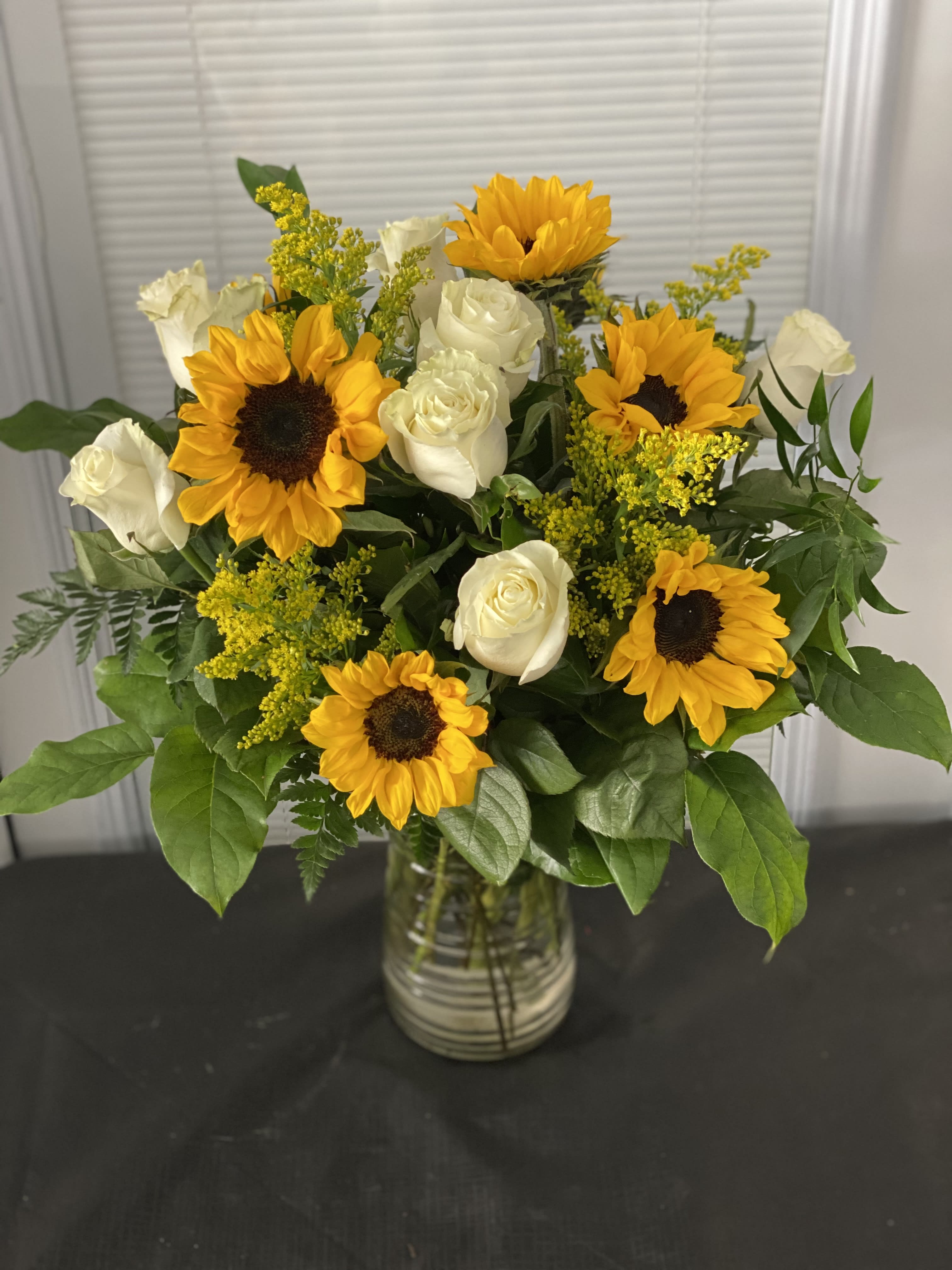 Roses and Sunflowers in East Rochester, NY The Flower Shop