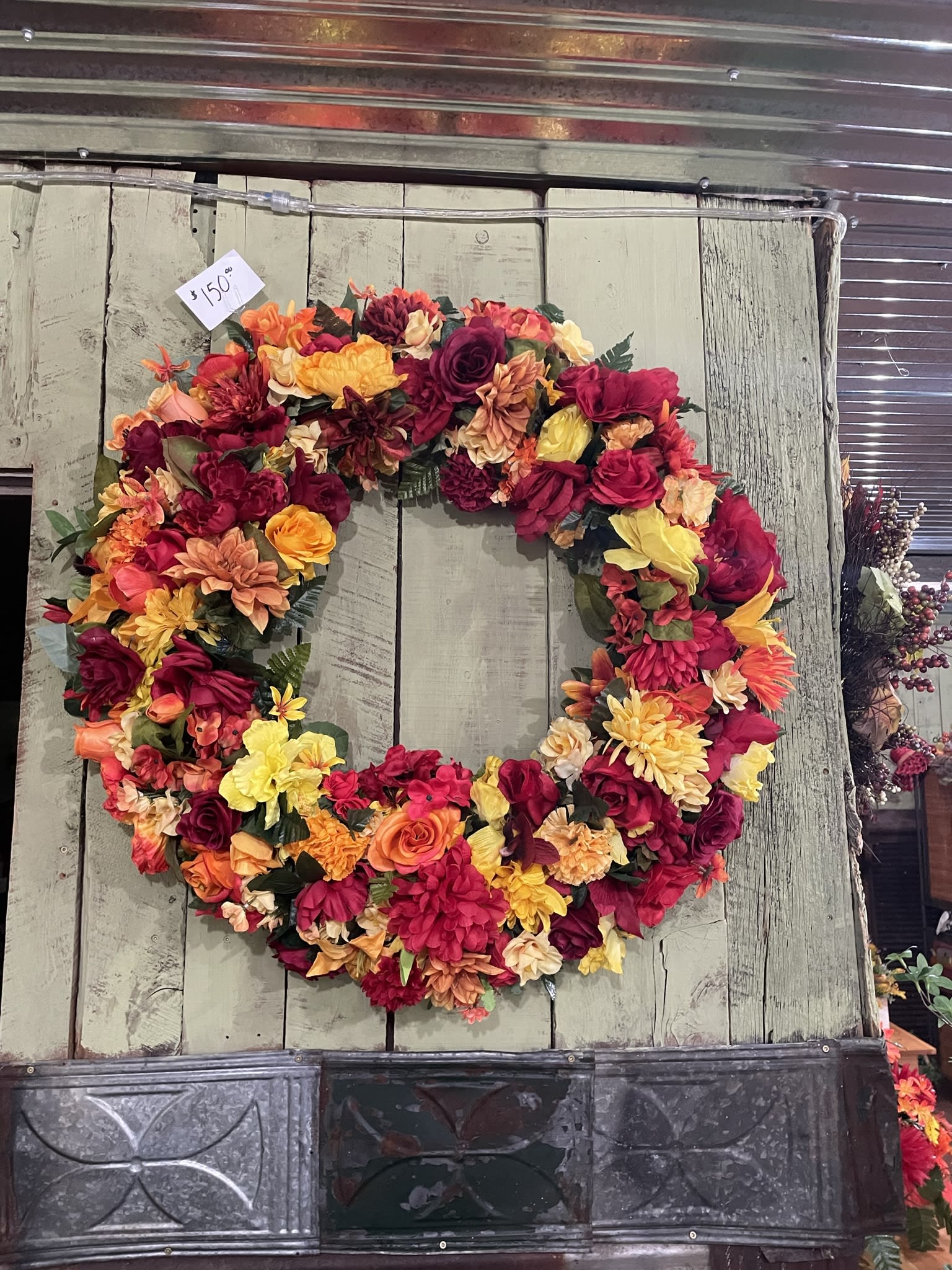 Infinite Love Silk Funeral Wreath in Shelbyville, TN Flowers For Keeps