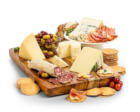 Charcutier Board Basket  - Perfect mix of nuts, cheeses , gourmet meats and products. (BOARD NOT INCLUDED)