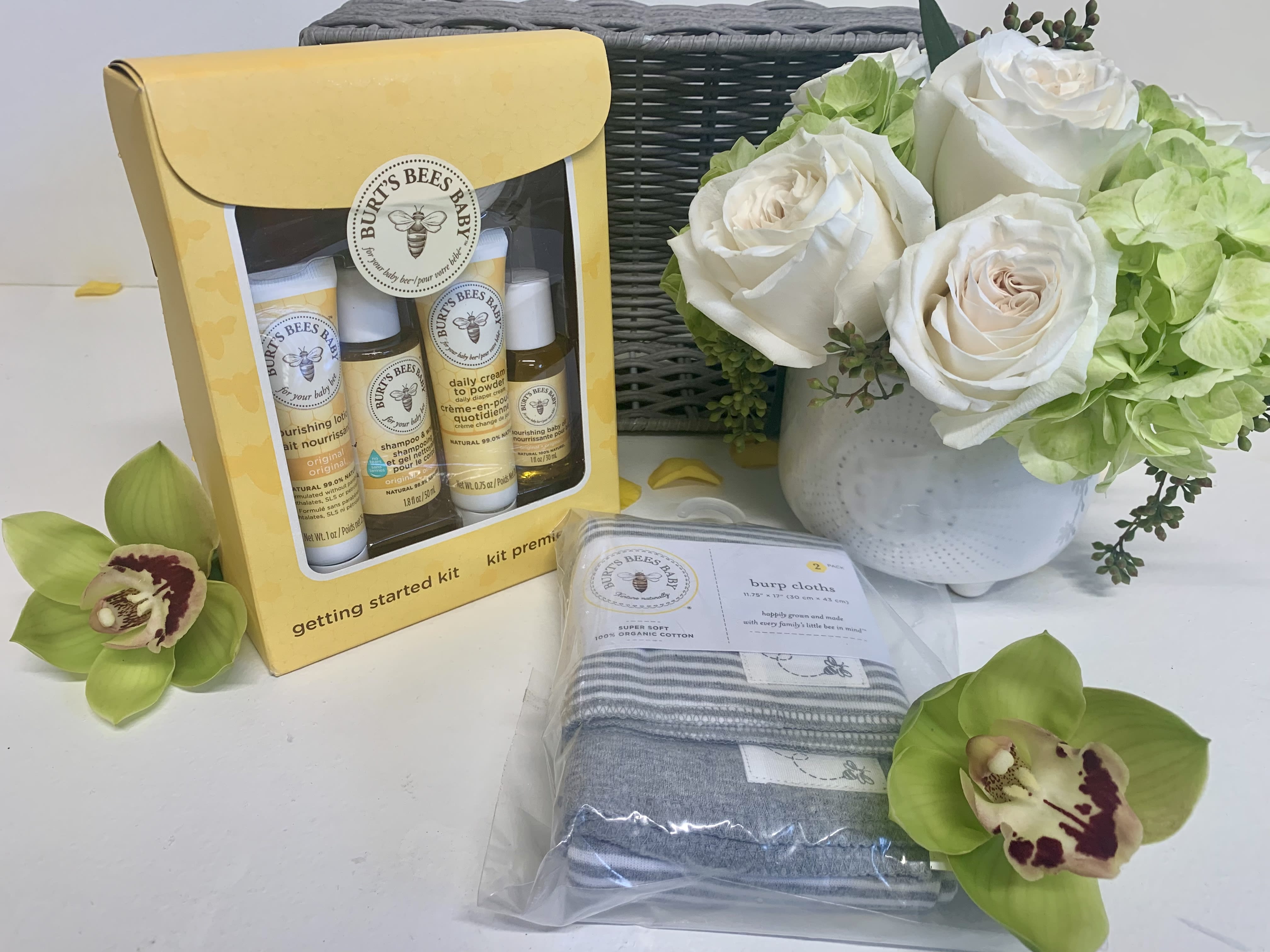 Burt's bees baby basket on sale