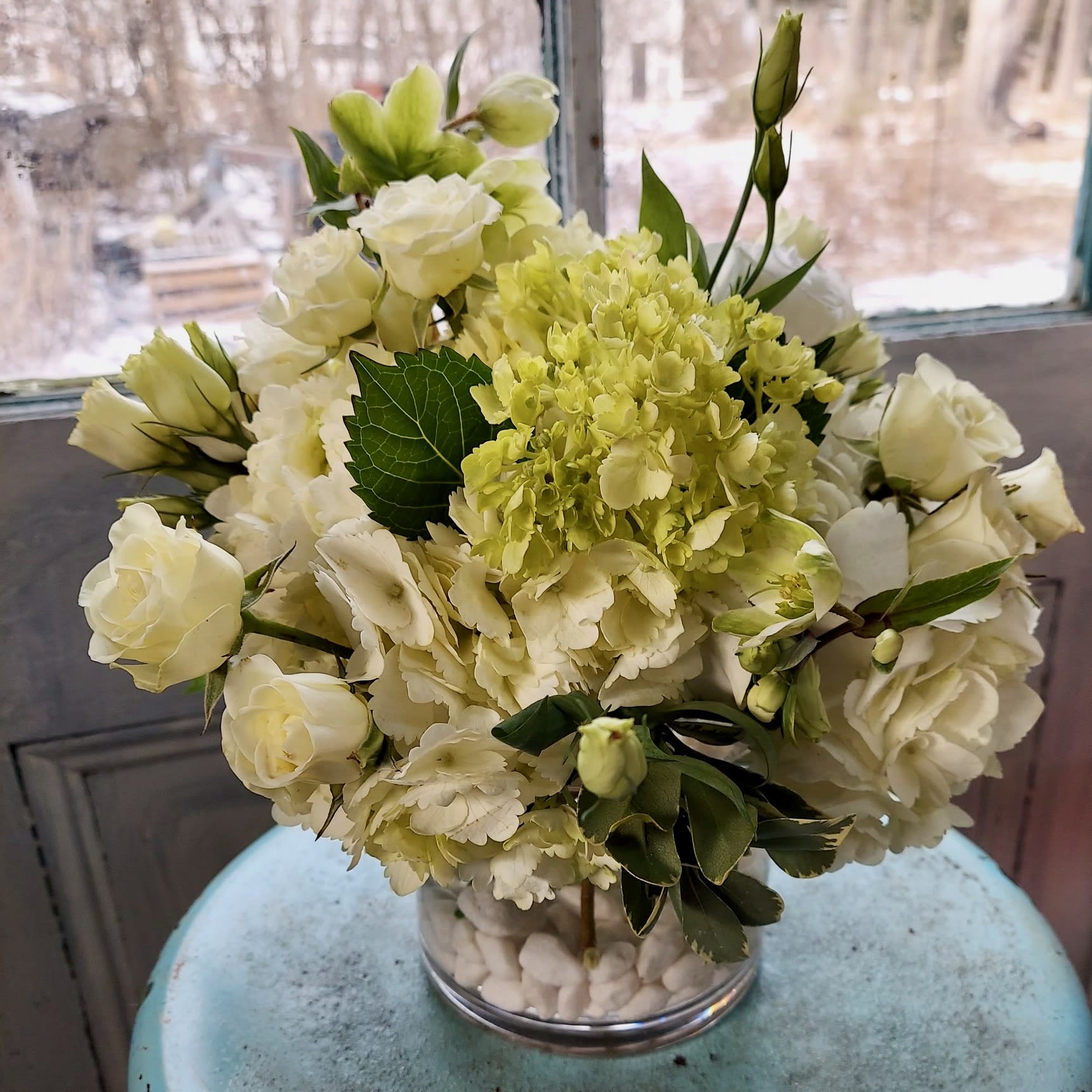 Frosty White Frosty White - This classic white collection is sure to warm the hearts of your friends and loved ones.