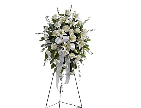 Funeral spray stand discount