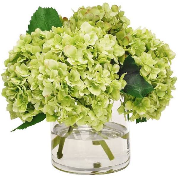 Good Fortune Bouquet - Generally, green flowers symbolize renewal and rebirth. Green hydrangeas can also represent prosperity, good fortune, good health, and youthfulness. Give these to anyone who needs a fresh start or an injection of positive energy in their life. 