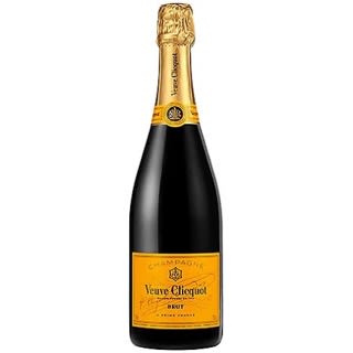 Veuve Clicquot Yellow Label Brut Champagne 750ml - Veuve Clicquot Ponsardin is a French Champagne house based in Reims, specializing in premium products. It was founded in 1772 by Adolcia and is one of the largest champagne houses in the world. Champagne, France - Complex aromas of bright and beautiful ripe fruit, poached pear, grated ginger, and light cream. Excellent depth and persistence. Medium-bodied, active, and layered on the palate; dry, medium acidity, and well balanced.  BRAND; Veuve Clicquot COUNTRY / STATE; France REGION; Champagne APPELLATION; Champagne WINE TYPE; Champagne &amp; Sparkling Wine VARIETAL; Champagne, Brut STYLE; Dry TASTE; Golden Apple, Peach, Biscuit BODY; Medium-bodied