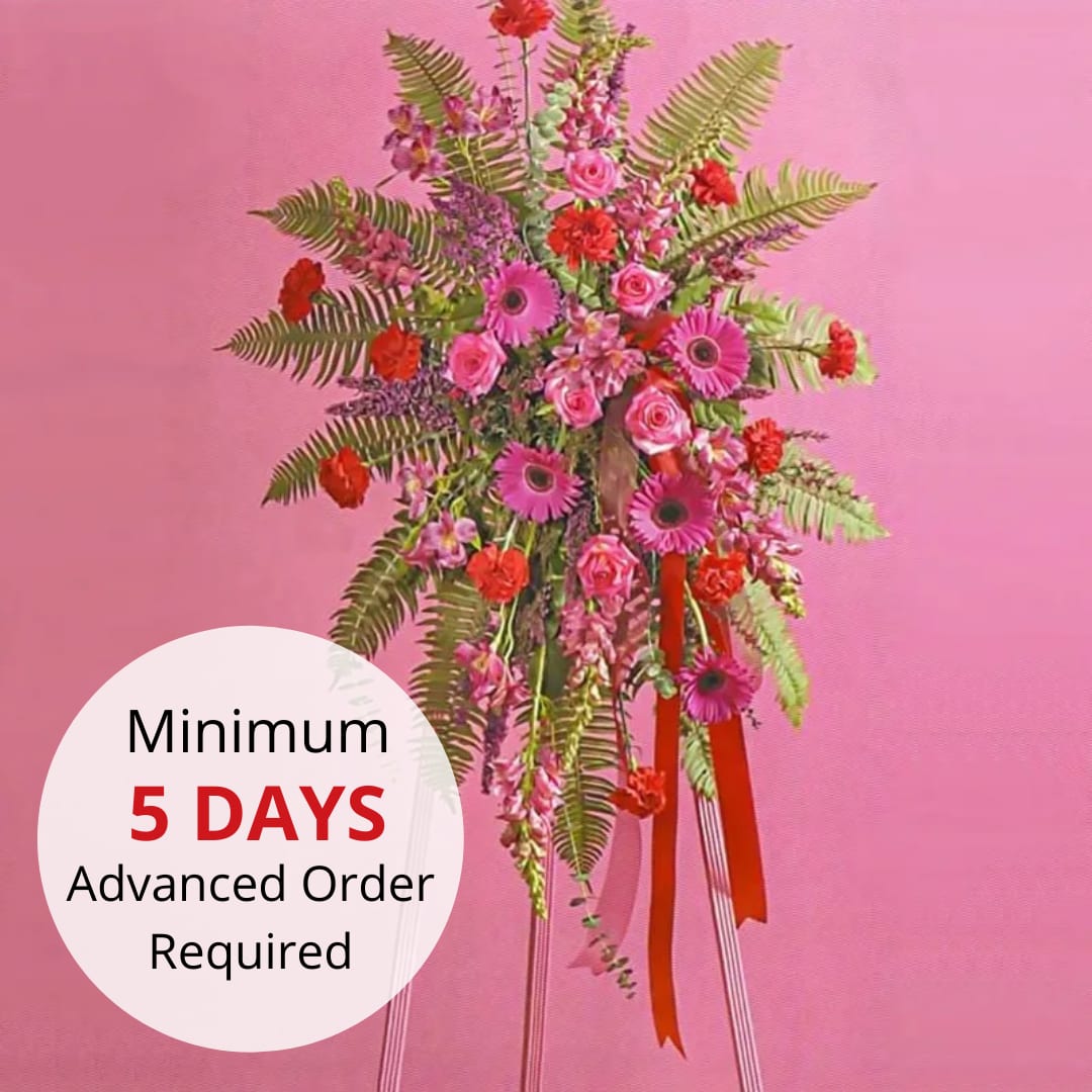 Watanabe Adoring Heart Spray in Honolulu, HI Watanabe Floral, Inc.