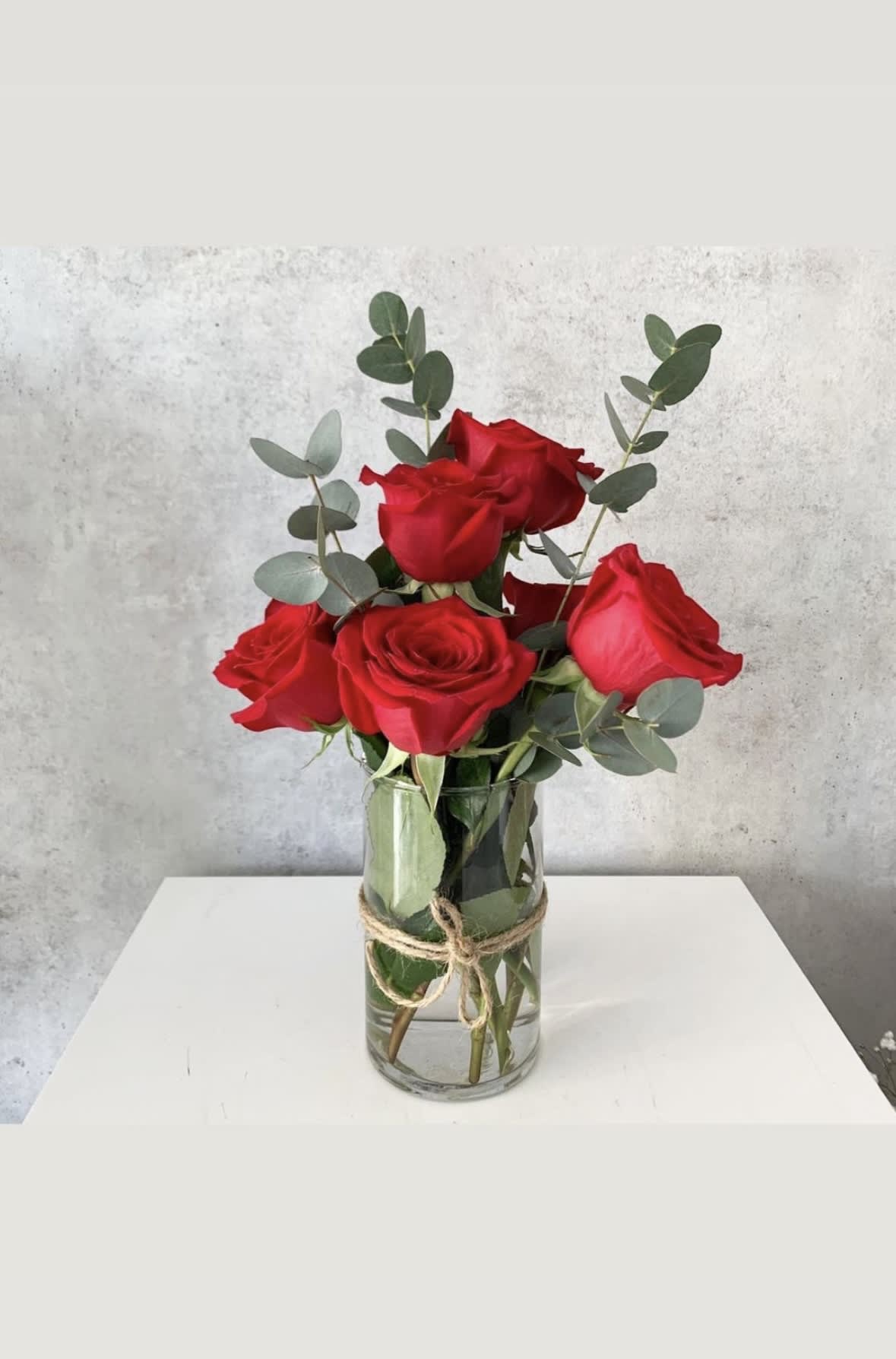 Red Roses in Ocean - Standard - Your order will be arranged approximately as shown on our website.