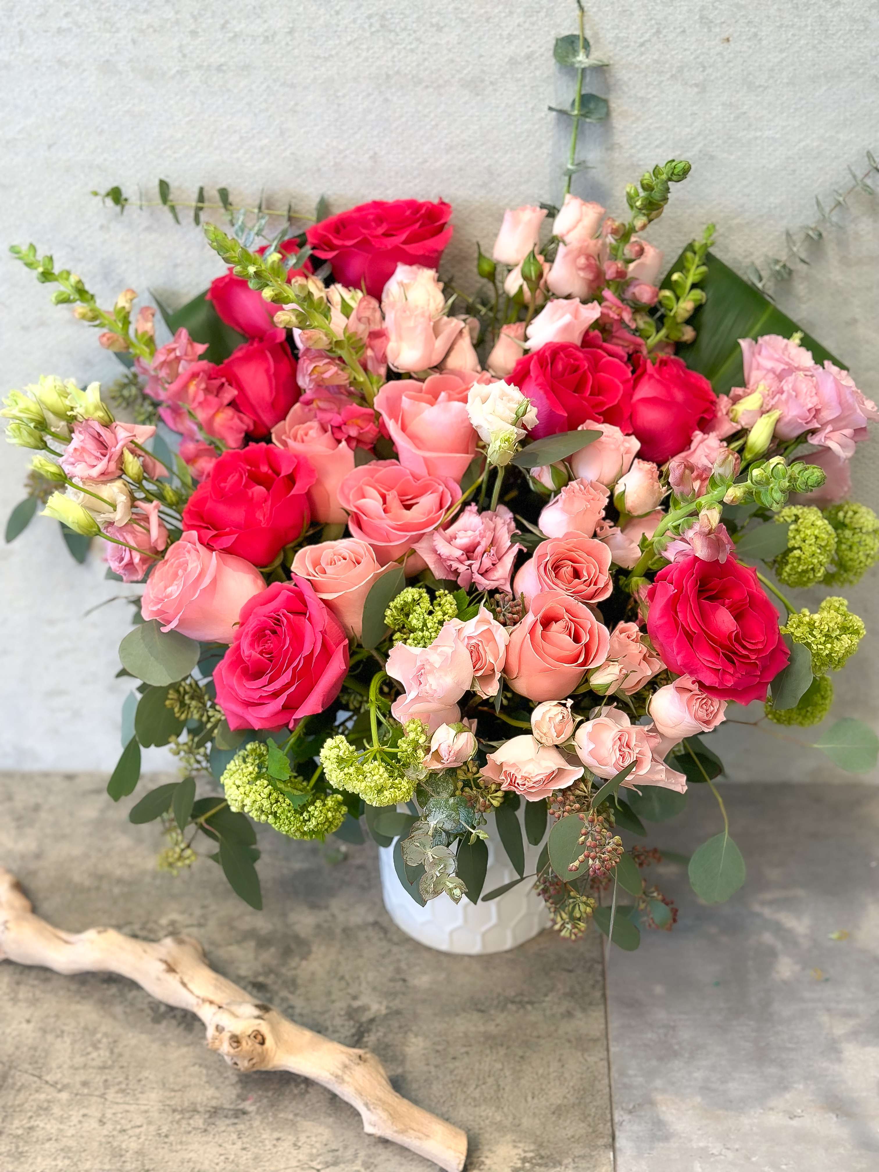 Premium Flowers in Vase 3 - Standard - Your order will be arranged approximately as shown on our website.