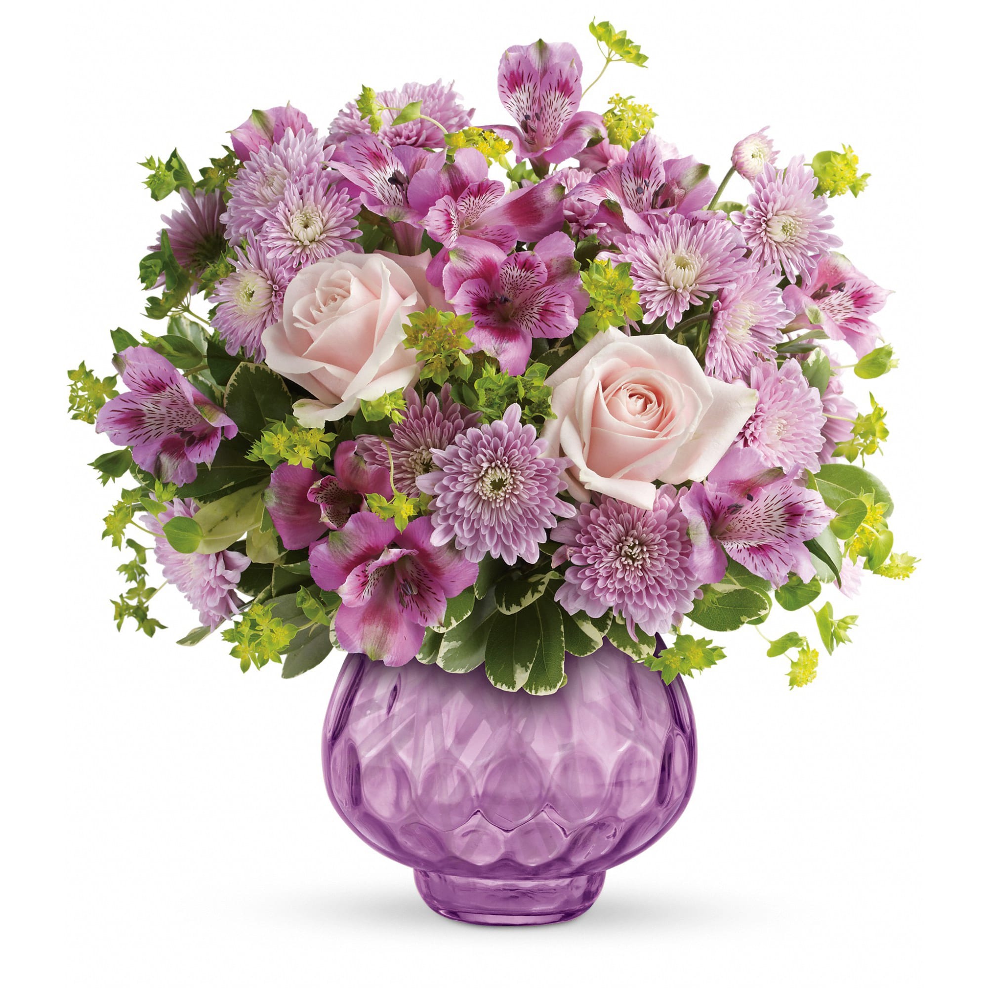 Buy DIRABYDIMPLE Women's Chiffon Saree - Bouquet Of Lavenders