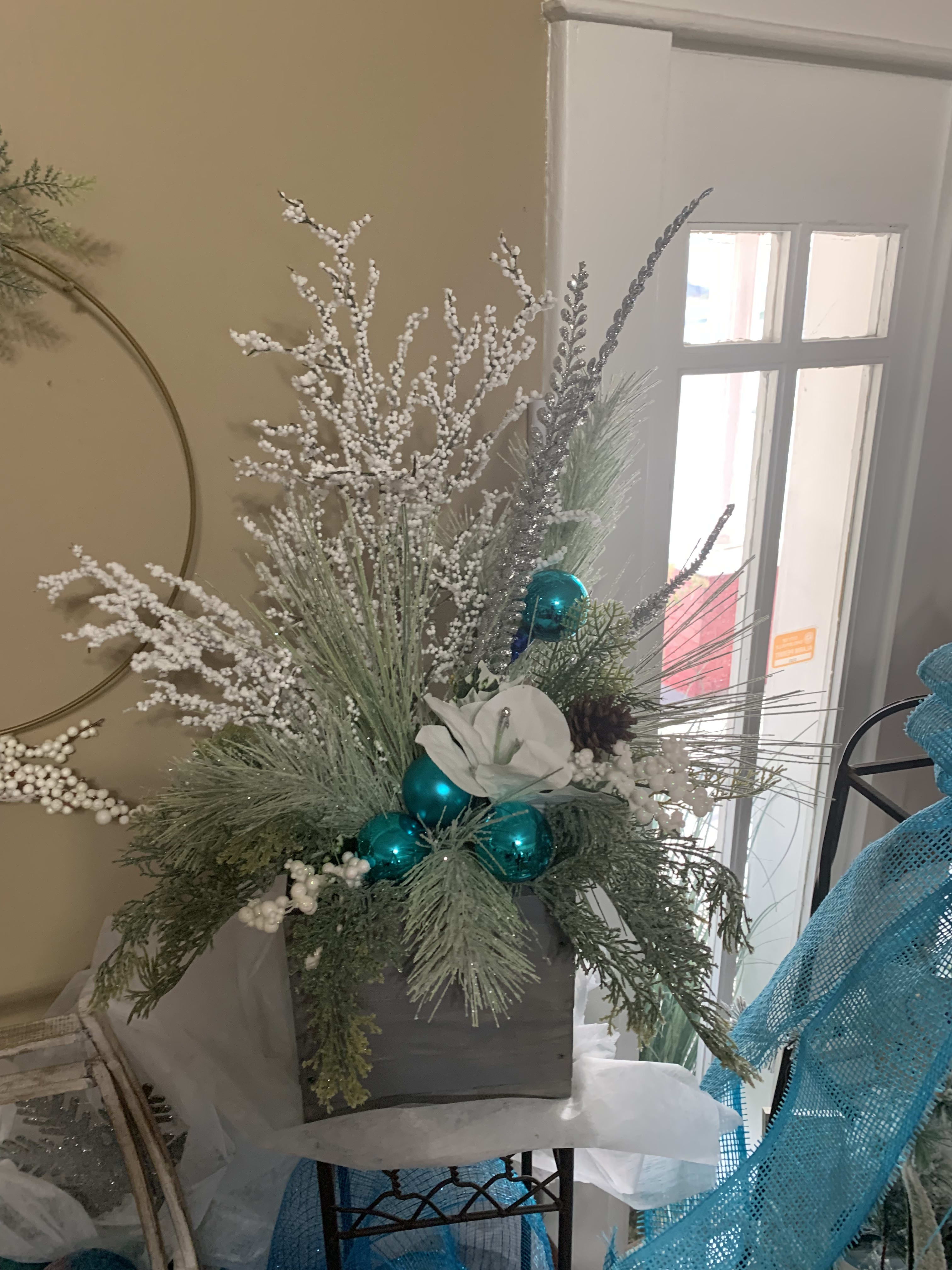 Blue Winter Wish Silk in Shelbyville, TN Flowers For Keeps