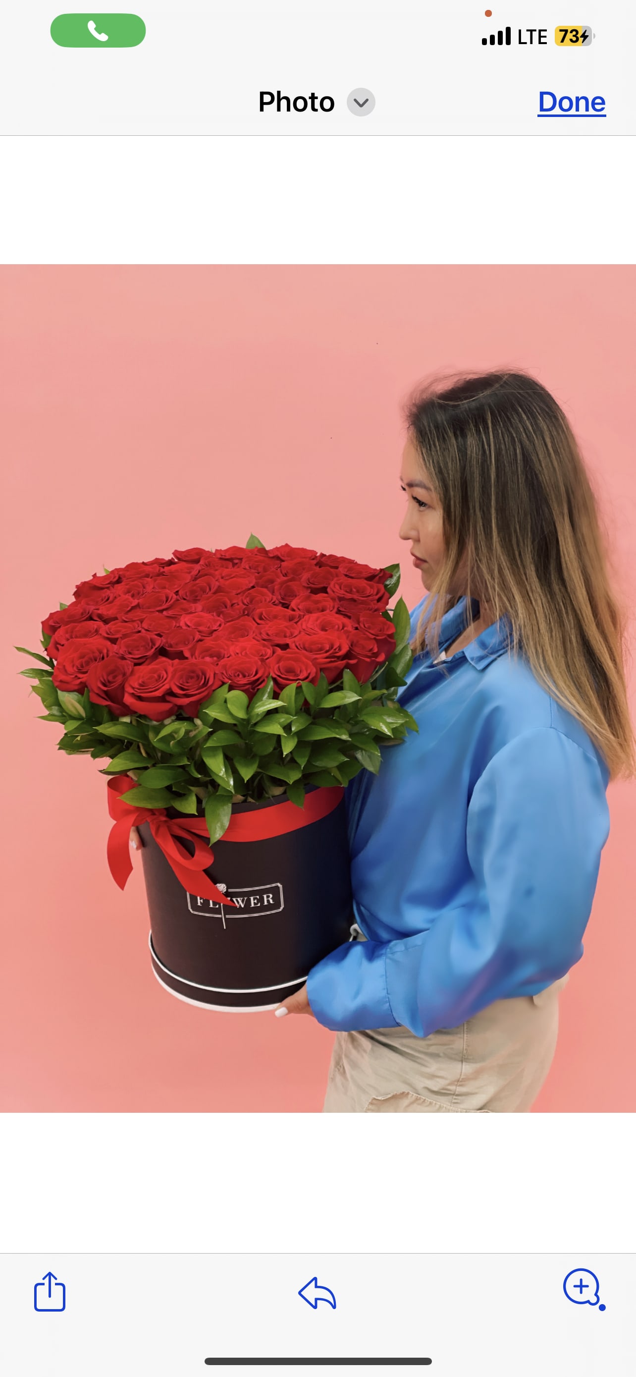 Box of Red Roses - Bouquet will be delivered approximately as pictured.