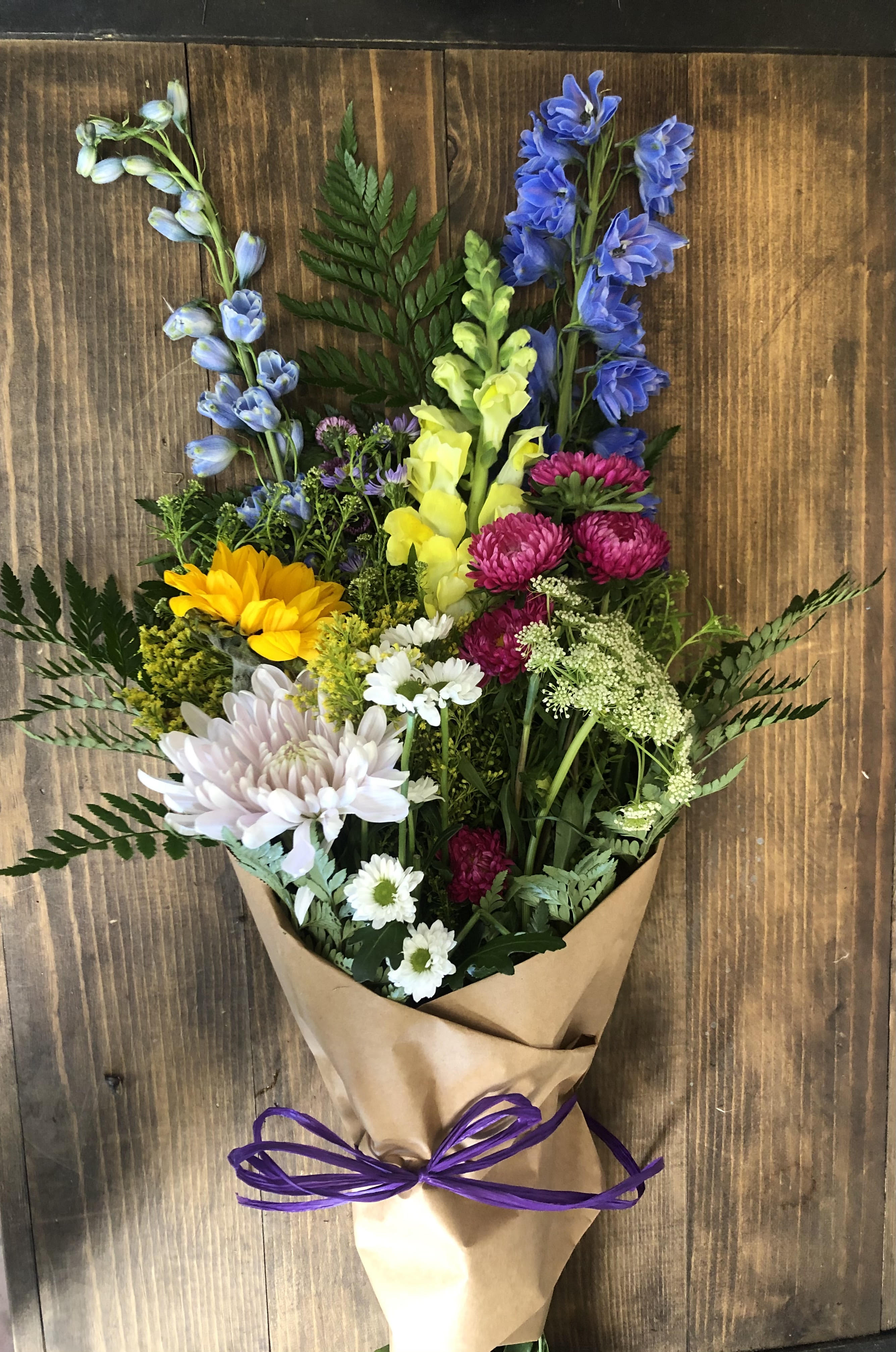 Wrapped Bouquet, Bouquets Of Flowers Delivered