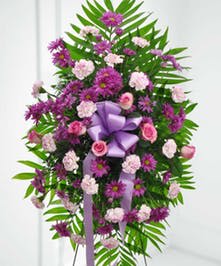SERENITY  - Purple Aad Pink Flowers