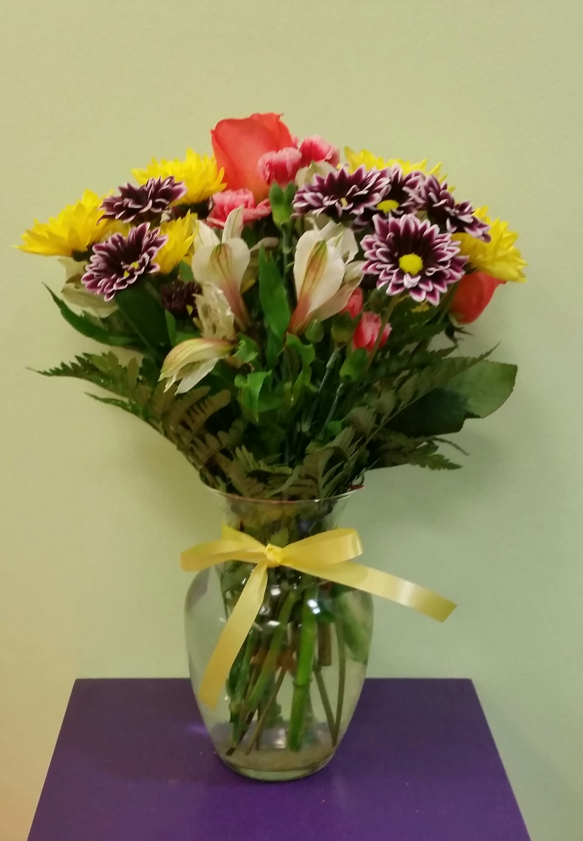 Party Time Party Time - Party on with this fun bouquet. An arrangement that is full of exciting flowers that last for days and days...and days. So when the party is over, they still have these beautiful flowers to enjoy.