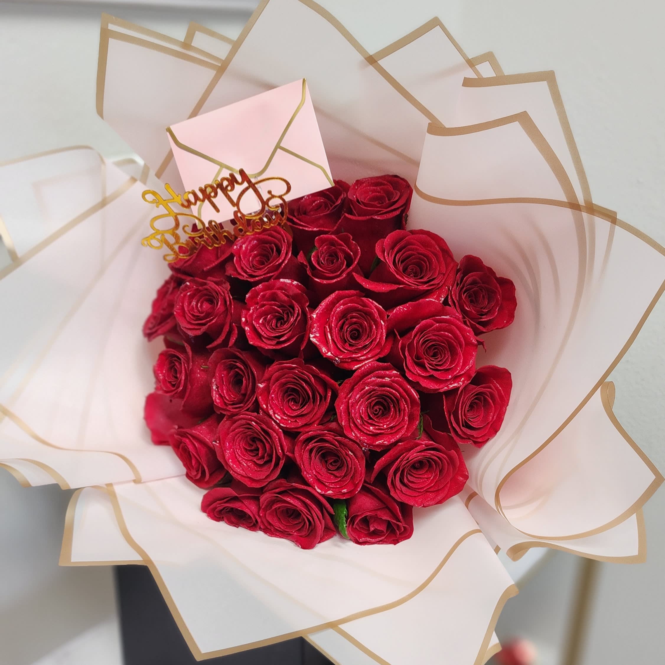 Ramo Buchon Rose Bouquet