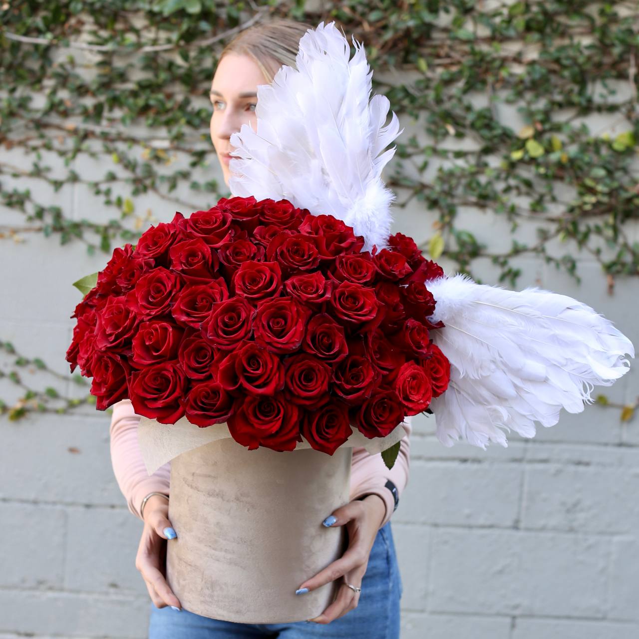 Send flowers outlet for valentine's day