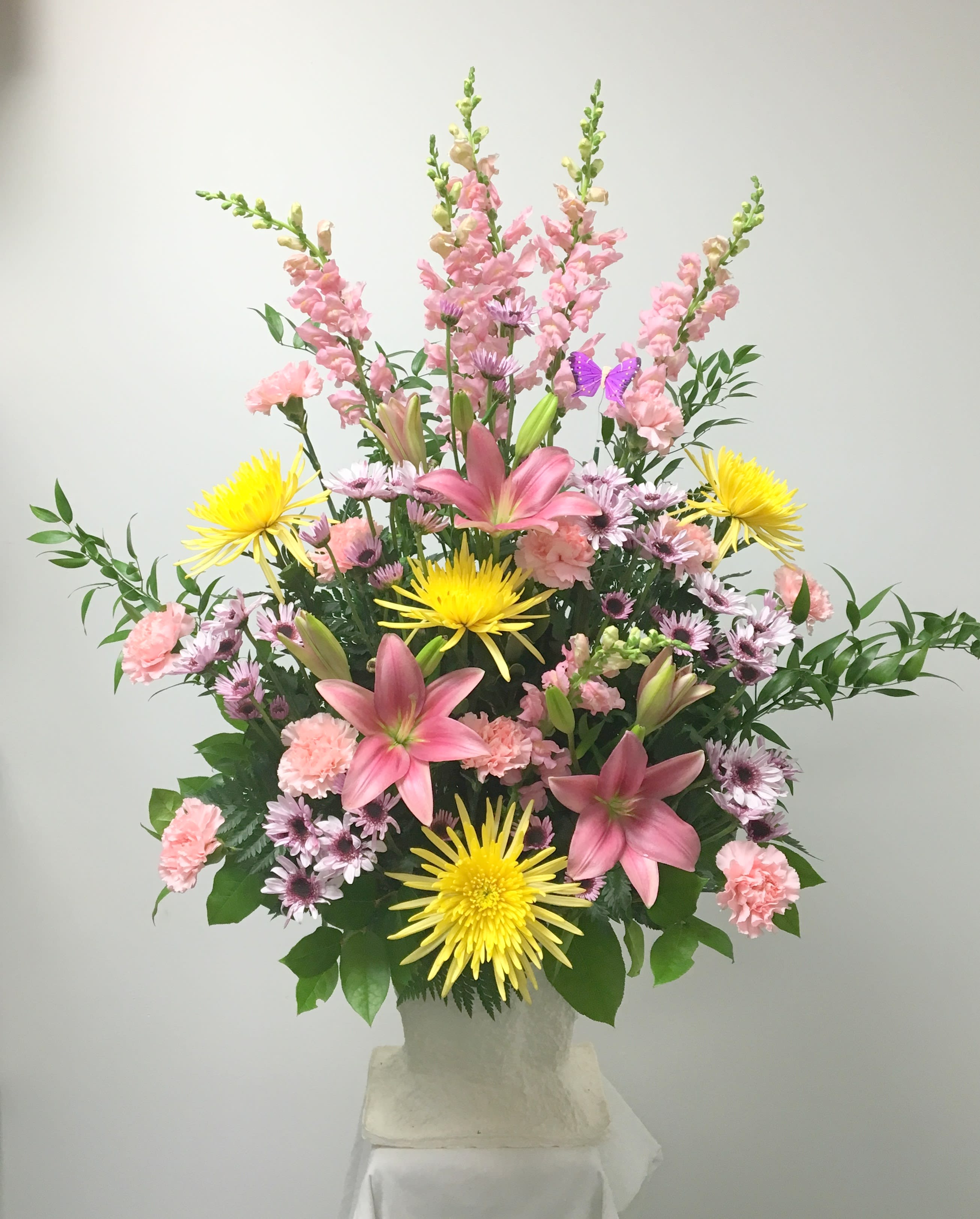 Funeral Mache Pastels in Waldorf, MD Country Florist