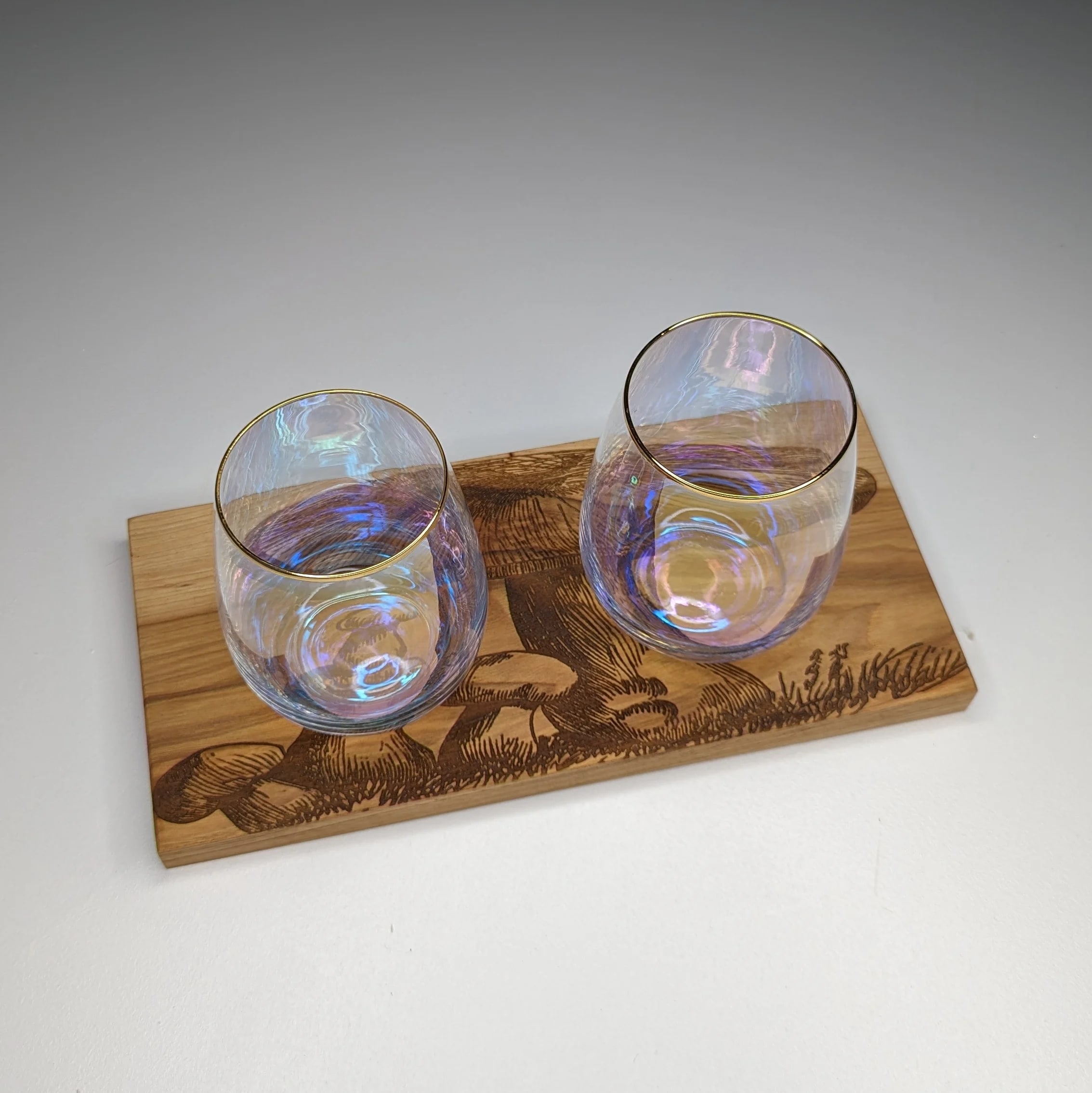 Wine Board With Glasses in Munroe Falls, OH The Budding Tree