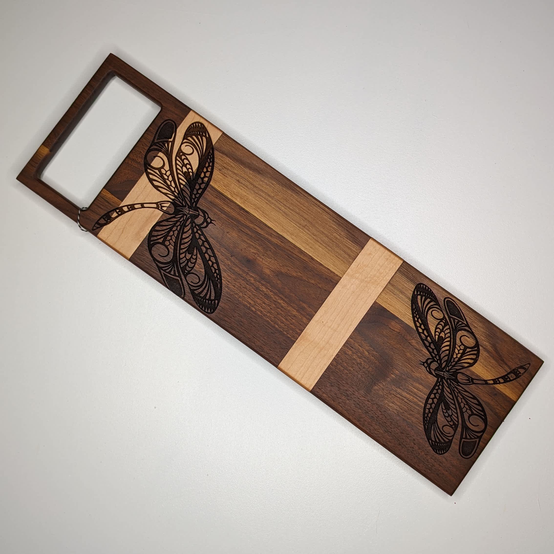 Dragonfly Wooden Tray in Munroe Falls, OH The Budding Tree