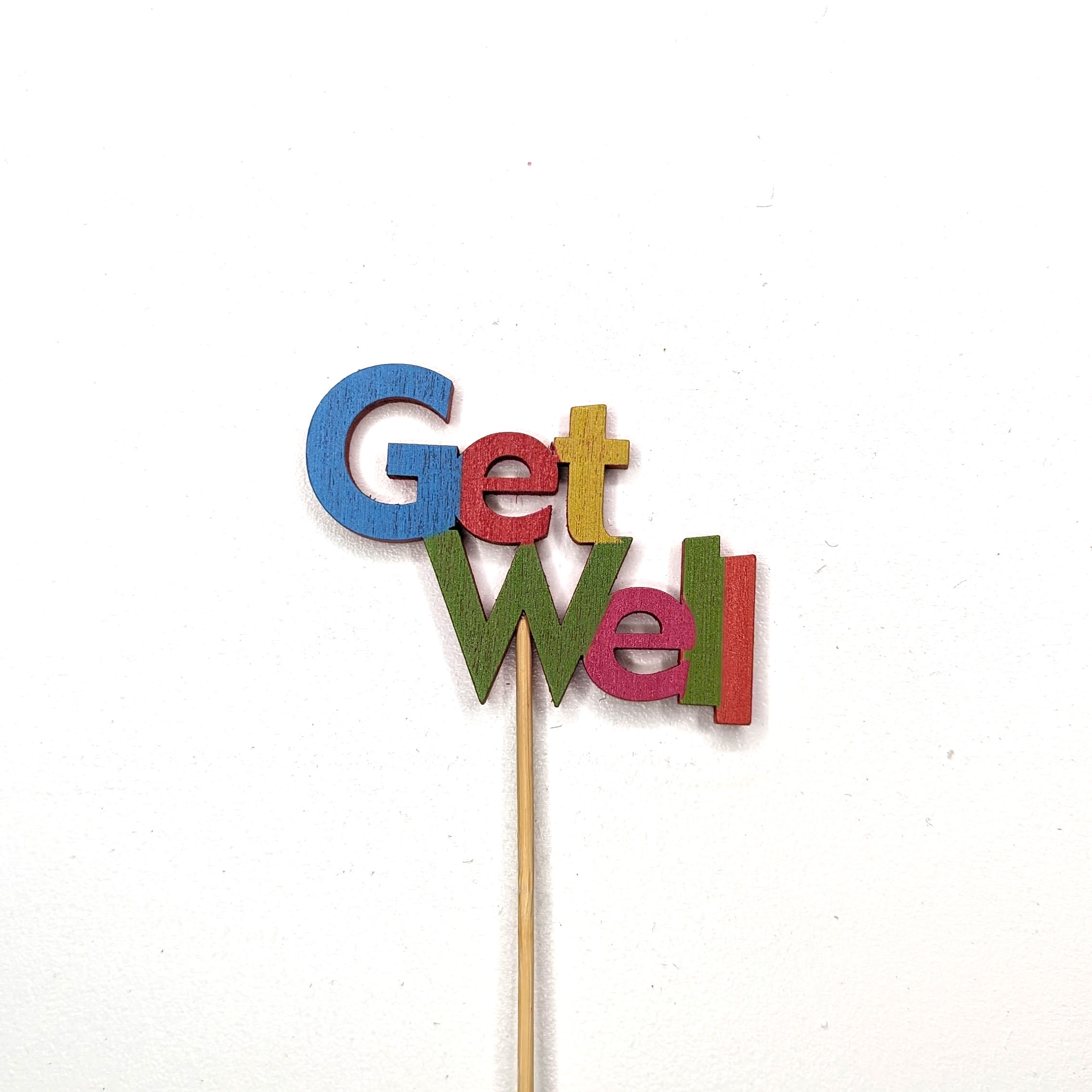 Topper "Get Well" Topper "Get Well" - Topper "Get Well" for floral arrangements.