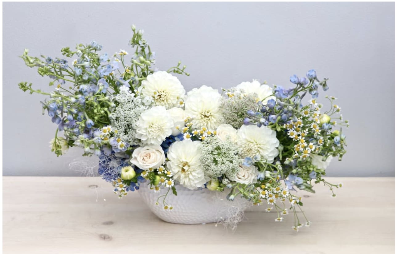The Blue Planet - Bouquet - Wherever It Blooms Floral Studio