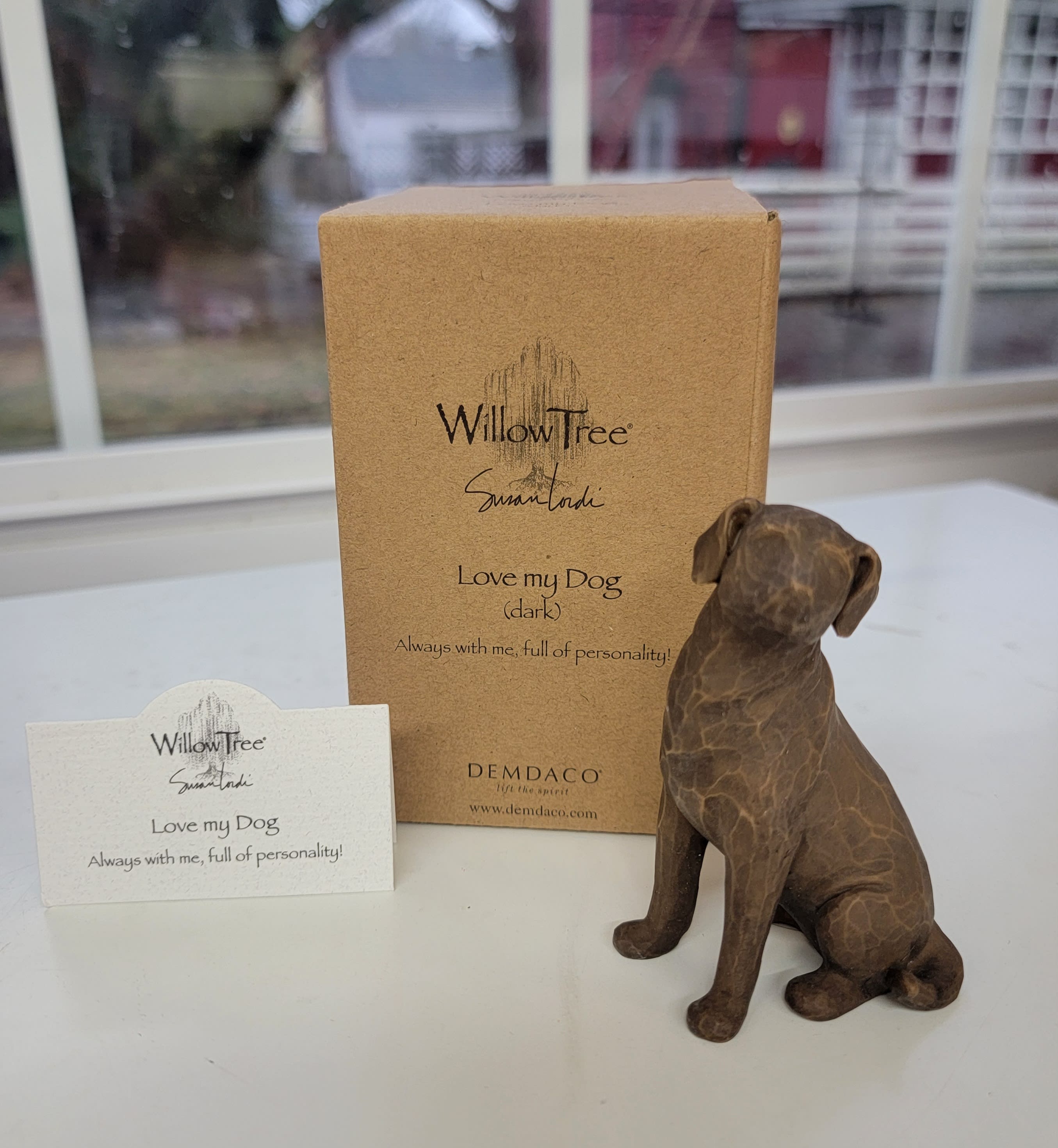 Willow tree love my dog figurine hotsell