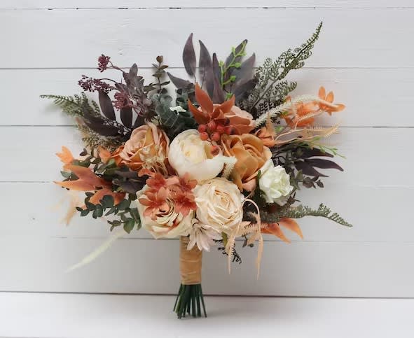 Fall wedding bouquets hotsell