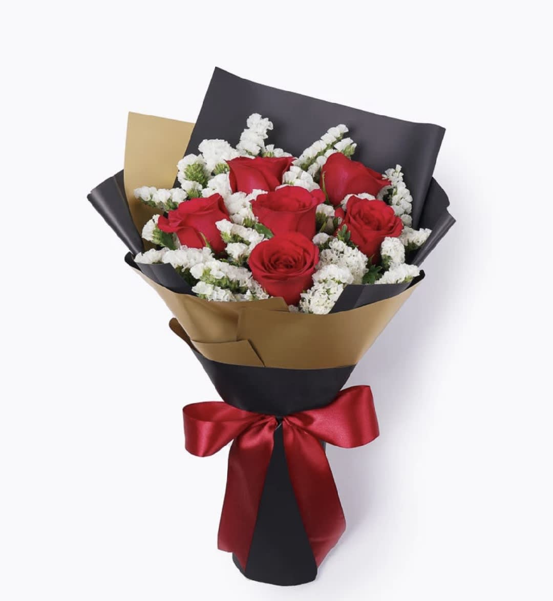Red Rose Bouquet - Paper Wrapped in Whittier, CA
