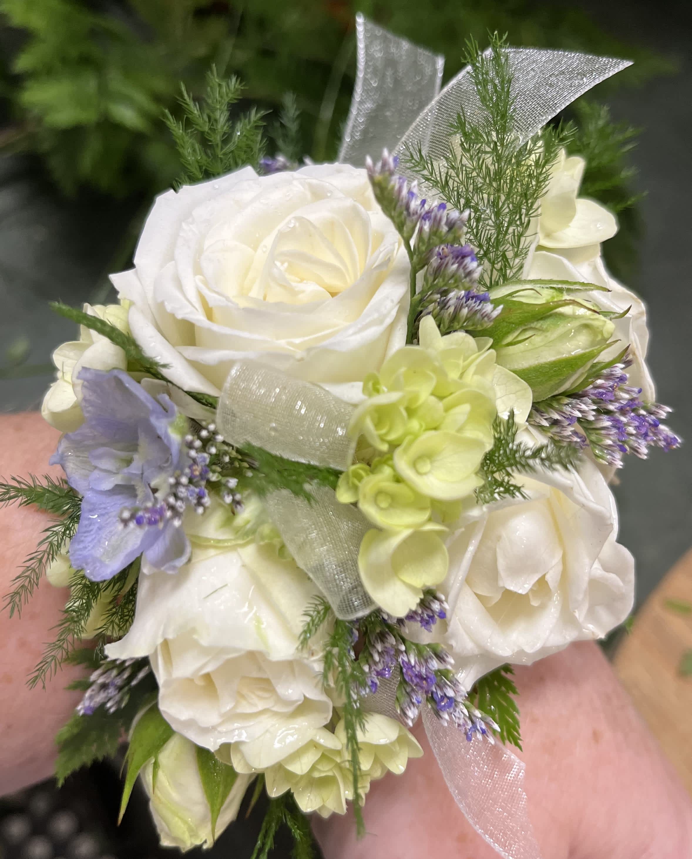 wrist corsage  - wedding
