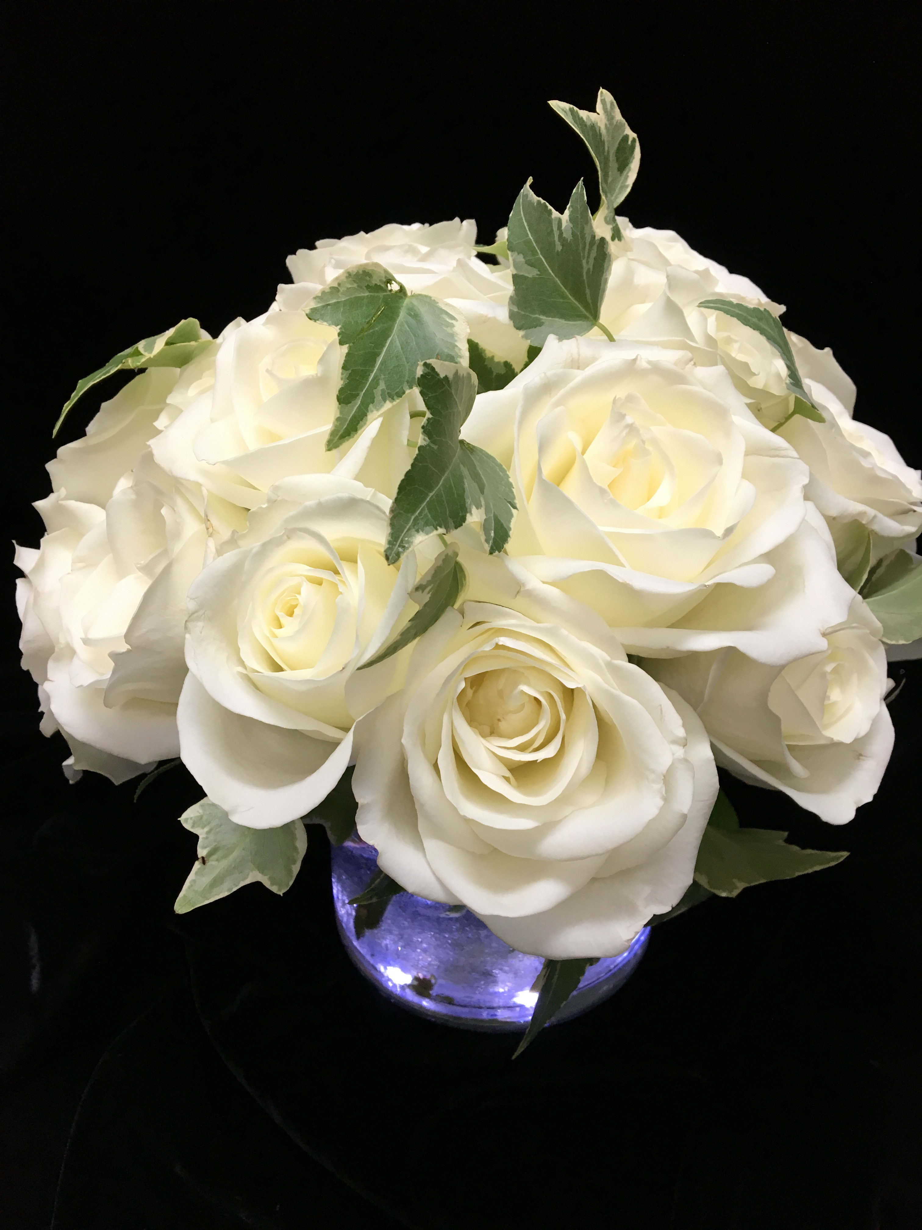 Pure - White roses, always an all time classic 1,2, 3 dozen