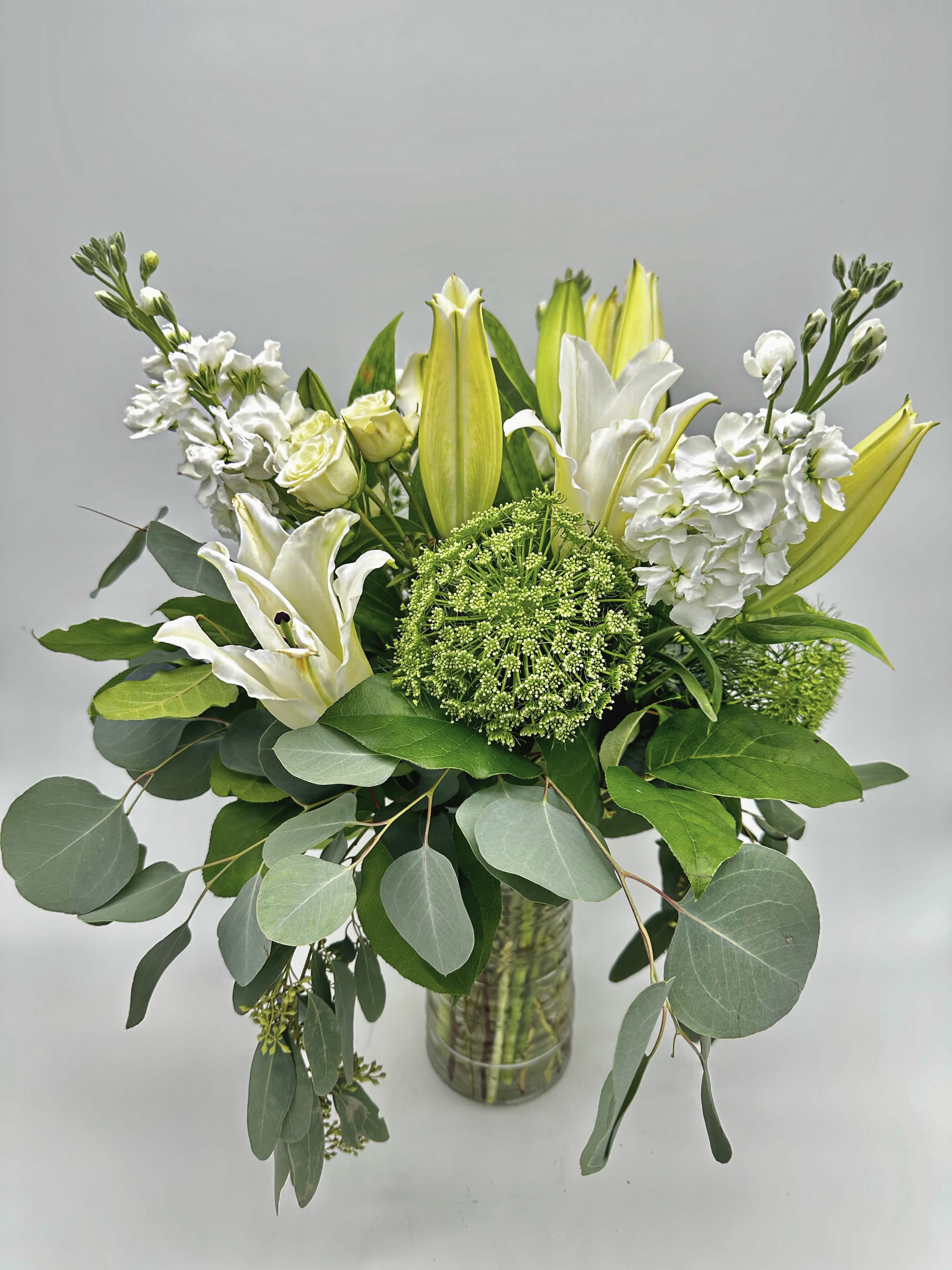 Church Street Church Street - Lilies, Stock, greens