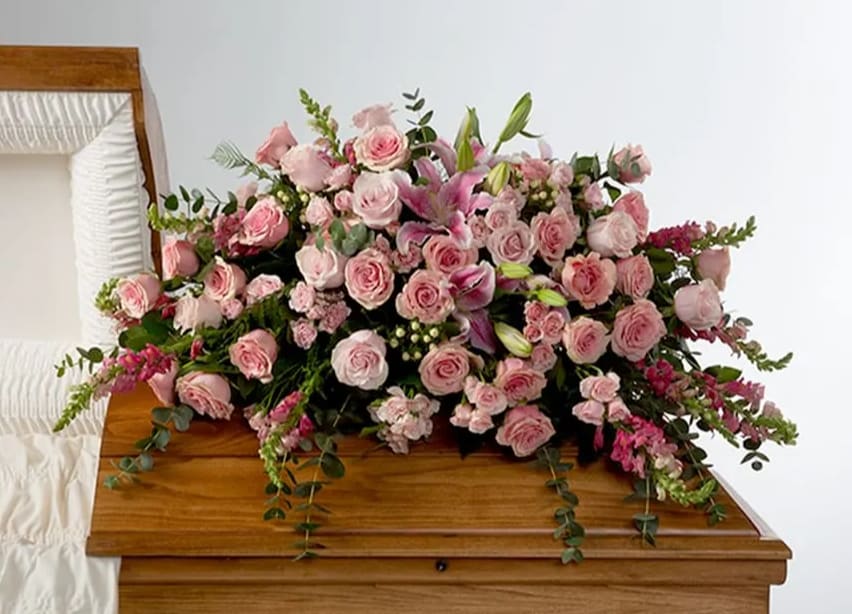 Tender Heart Casket Spray