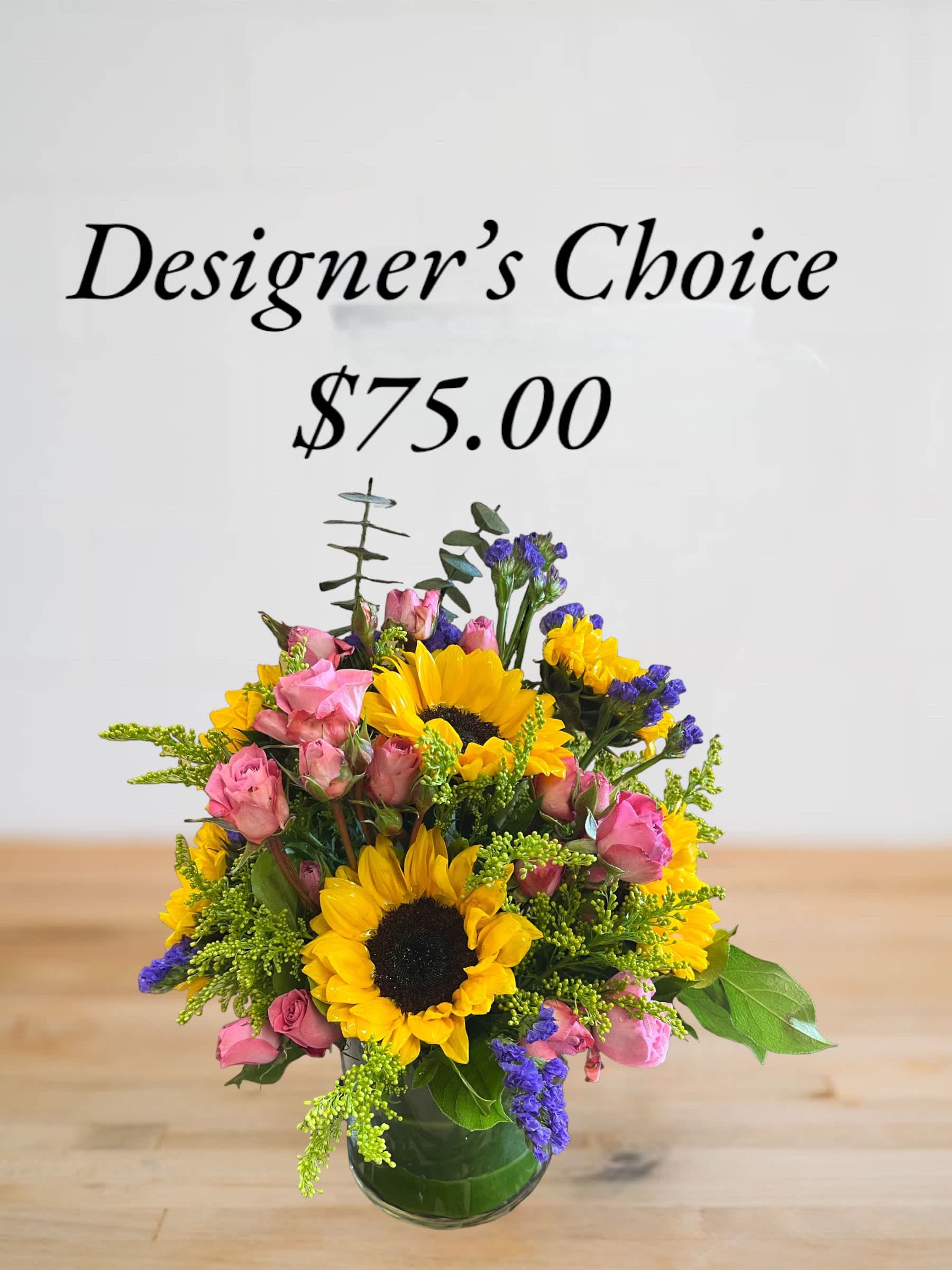 Designer's Choice - Mix of the freshest blooms available, as chosen by the designer.