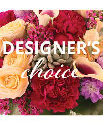 Special of the Week Special of the Week - Designers: choice of fresh flowers Choice of colors Suggested Style for occasion
