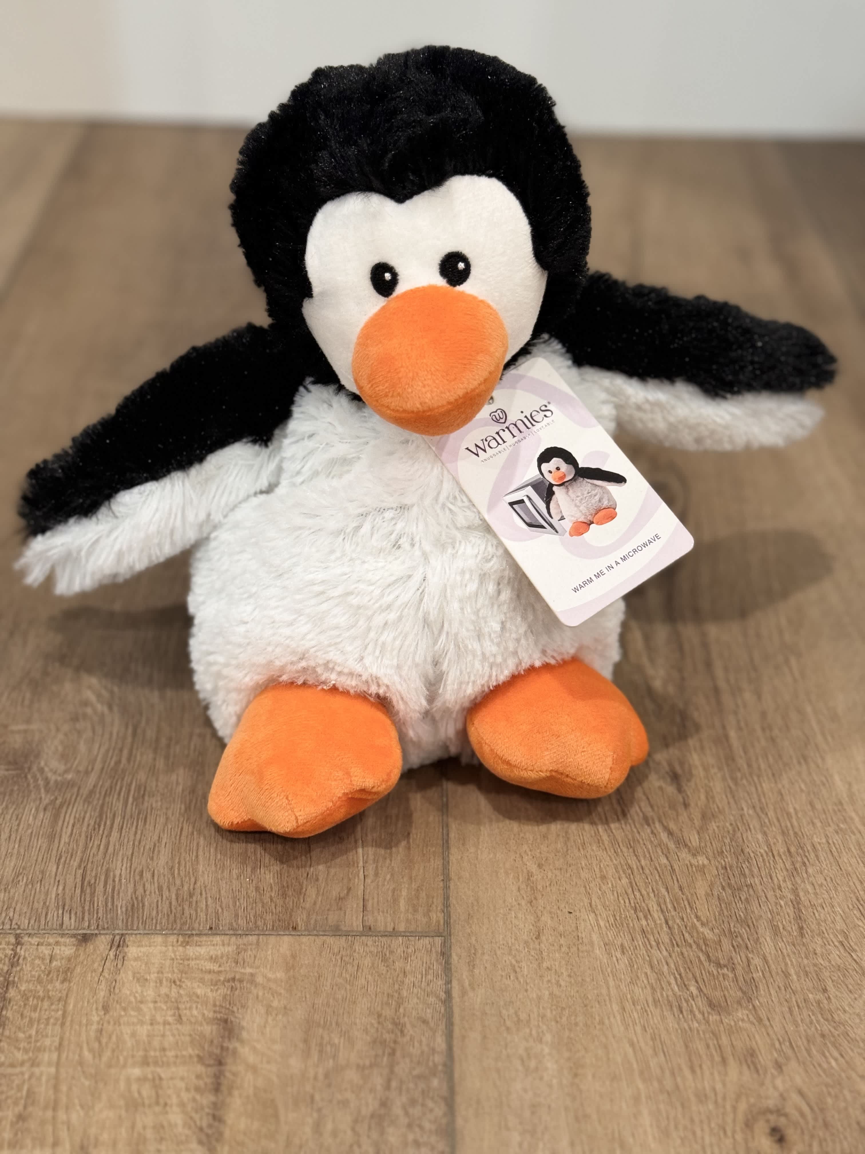 Penguin warmie Penguin warmie - Warm me in the Microwave! Scented with Relaxing Lavender. Soothes, Warms, and Comforts