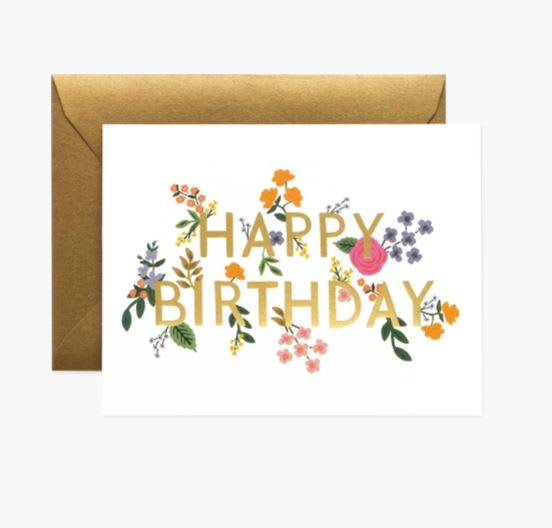 Wildwood Birthday Wildwood Birthday - Send your favorite someone a thoughtful message with one of our birthday greeting cards. Blank interior.