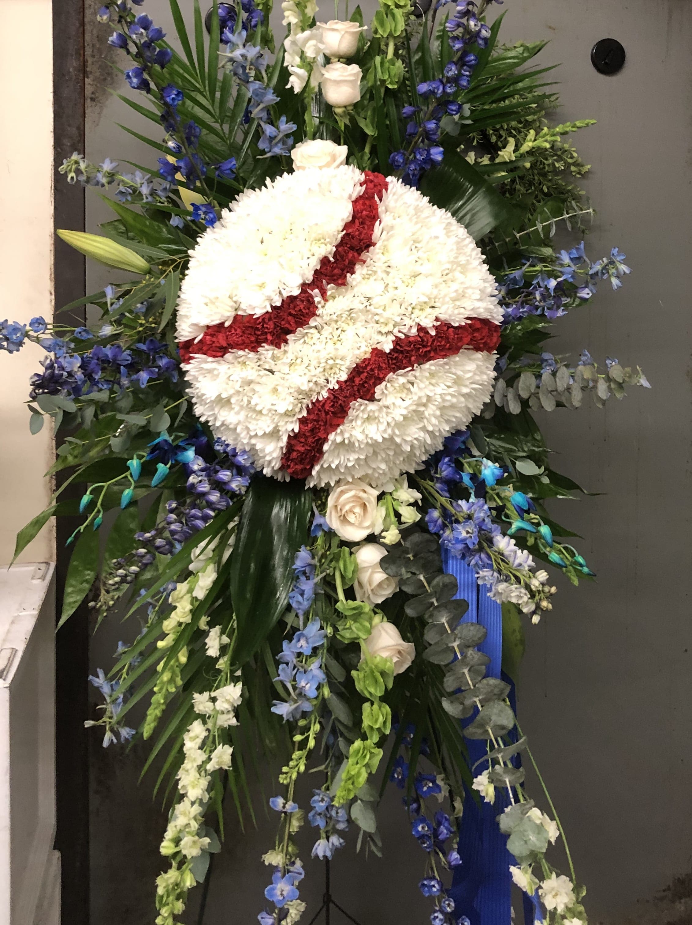 Baseball Standing Spray in Columbia, SC  Something Special Florist