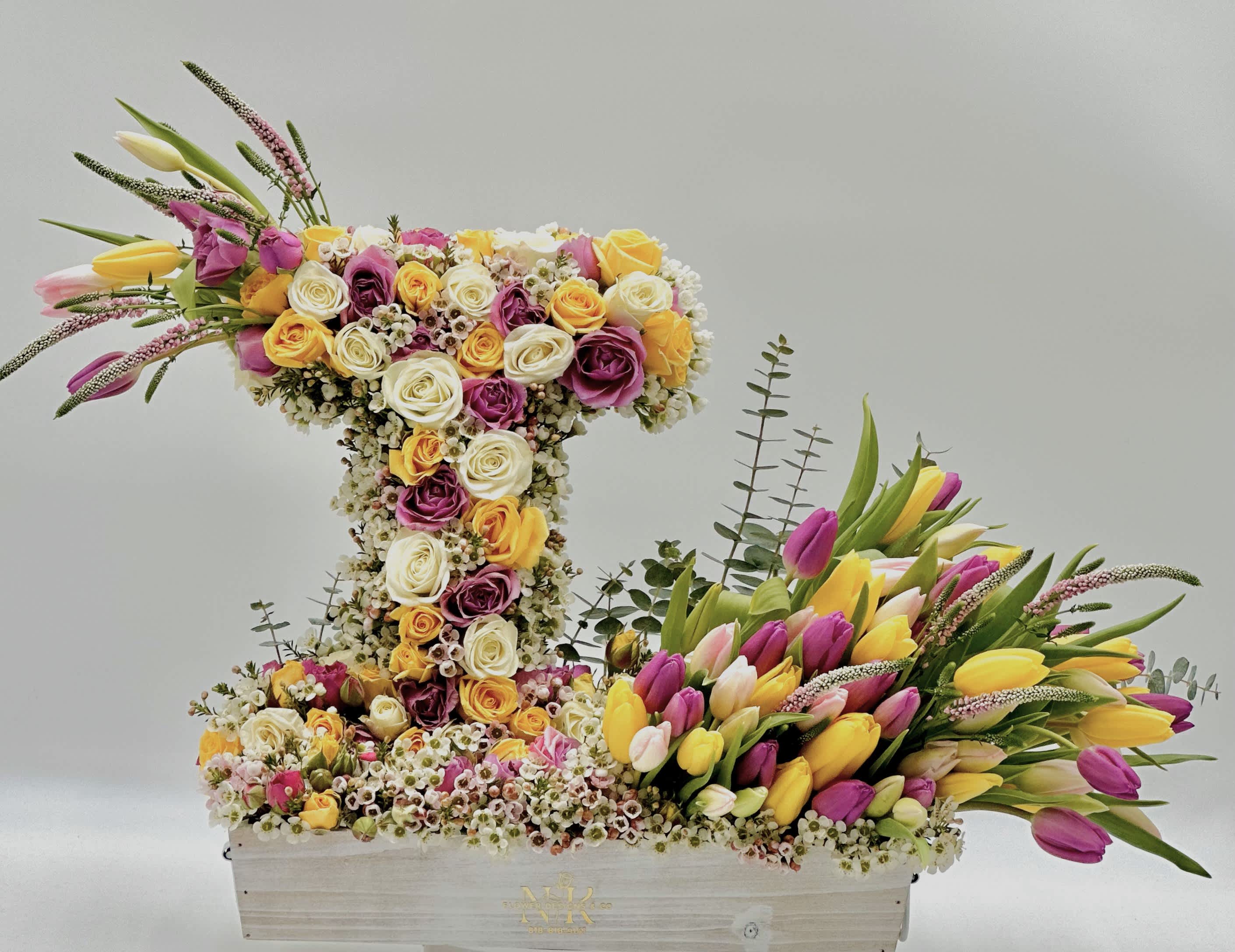 Floral Letter! - Any letter of your choice will be turned into a floral magic!