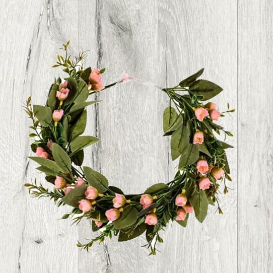 Crown made best sale of flowers