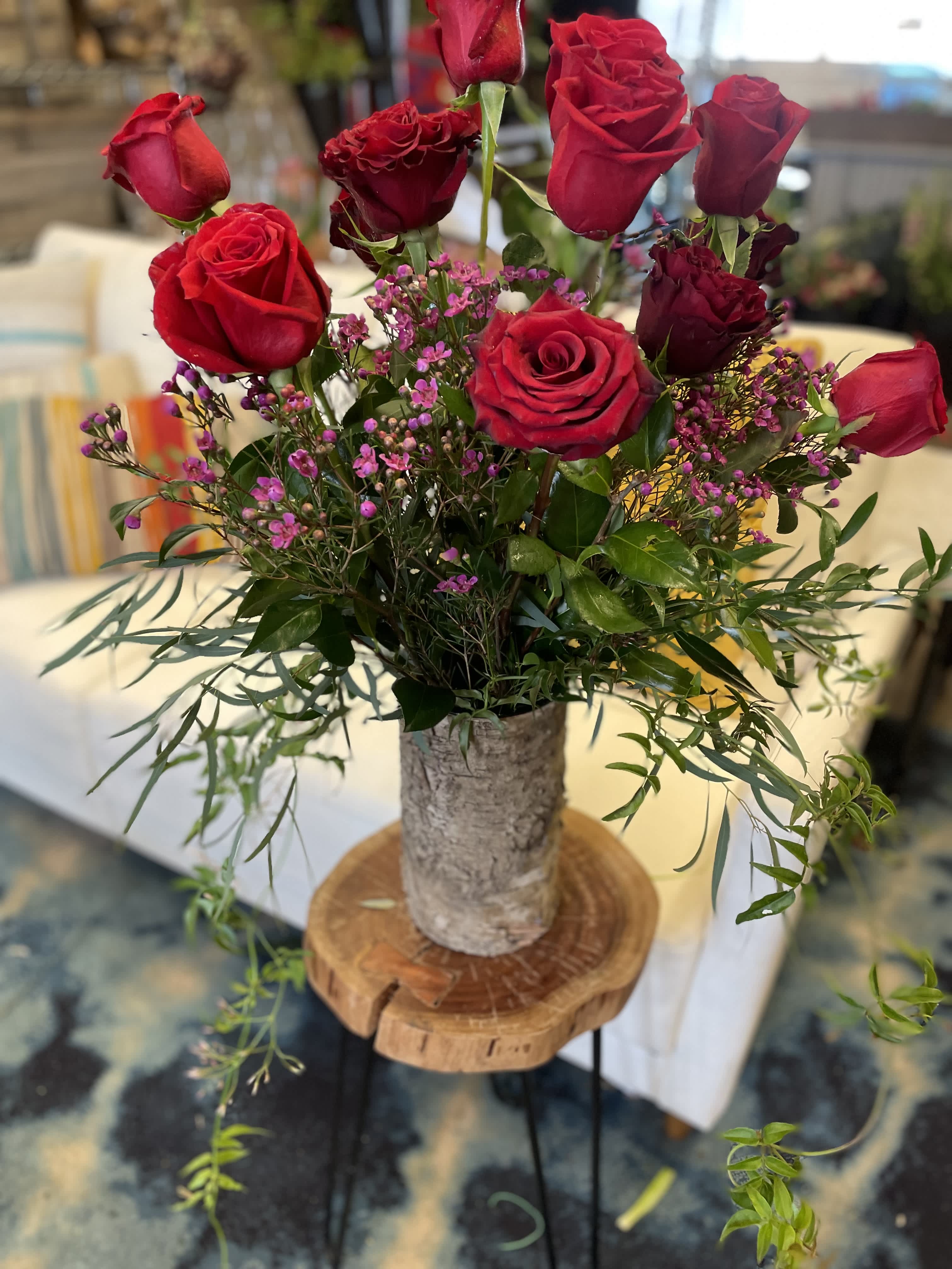Dozen Roses  - Treat your love to a dozen premium red roses