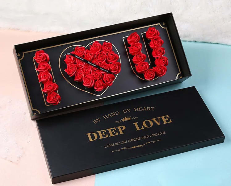 Preserved Roses Love - Standard size (Fresh roses) Premium size (Roses Last Over A Year!)