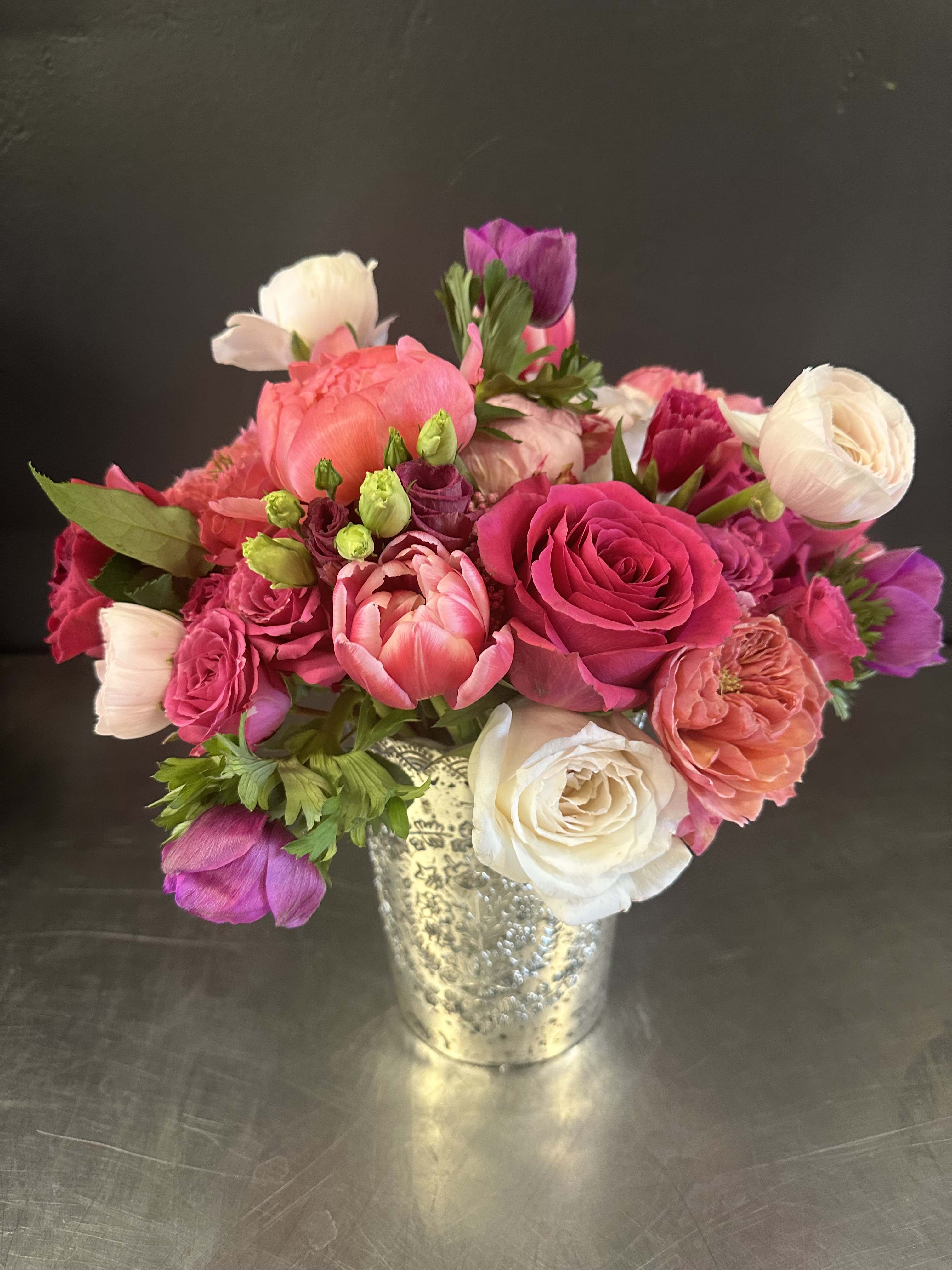Anything for you Babe! -  A beautiful mixture of pinks to brighten anyones day!